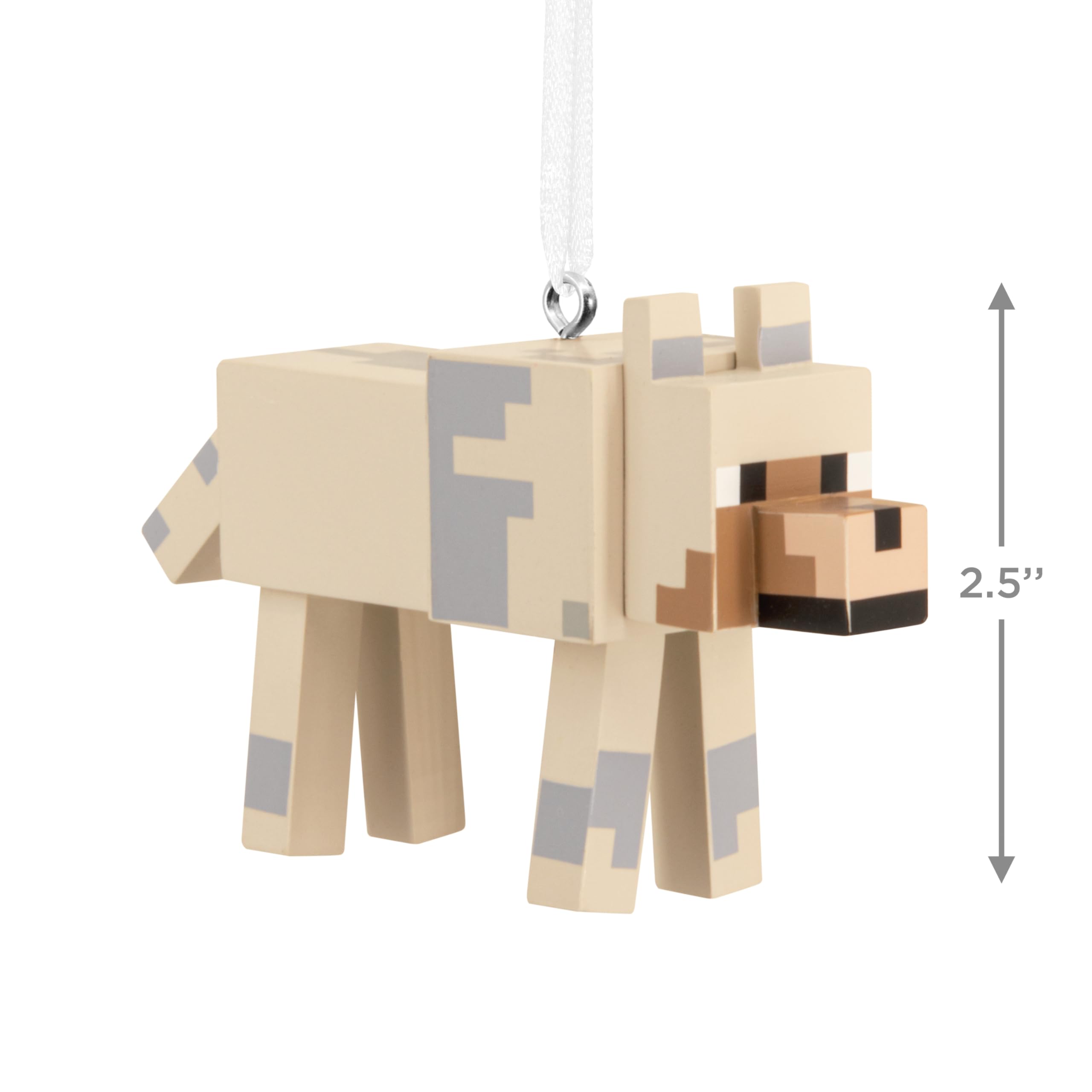 Hallmark Minecraft Wolf Christmas Ornament, Gifts for Gamers