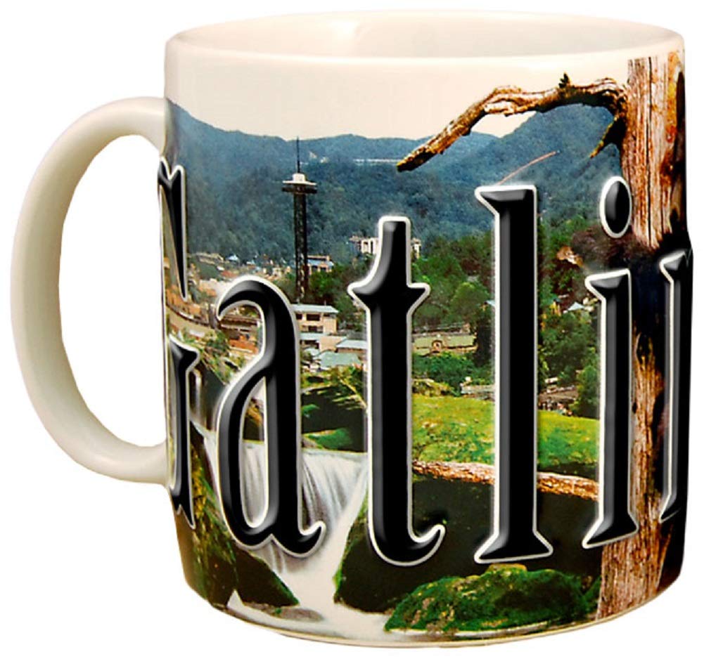 Americaware - City Of Gatlinburg Souvenir Ceramic Coffee Mug / Cup - 18Oz