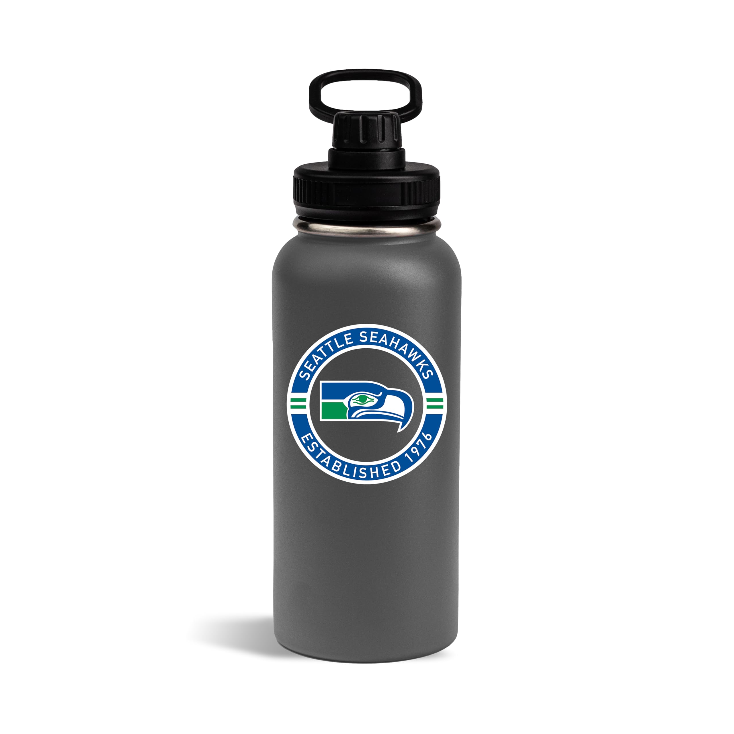 The Memory Company Officially Licensed NFL - Seattle Seahawks 32oz Team Logo Water Bottle
