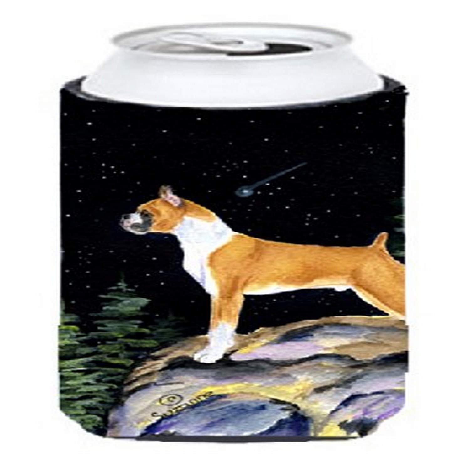 Starry Night Boxer  Tall Boy Beverage Insulator Beverage Insulator Hugger