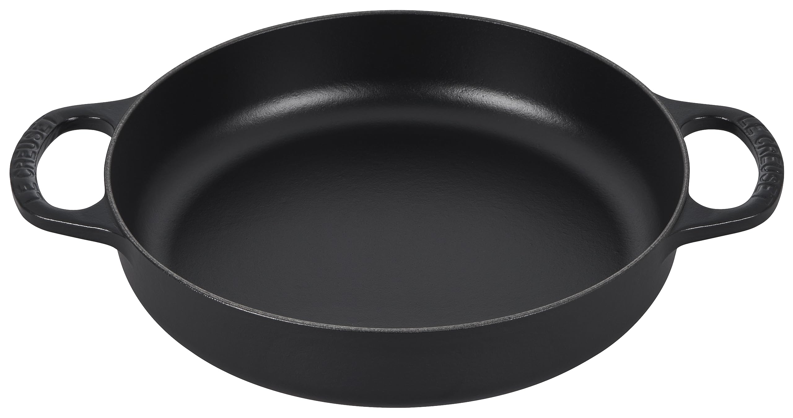 Le Creuset Signature Cast Iron Everyday Pan, 11, Licorice