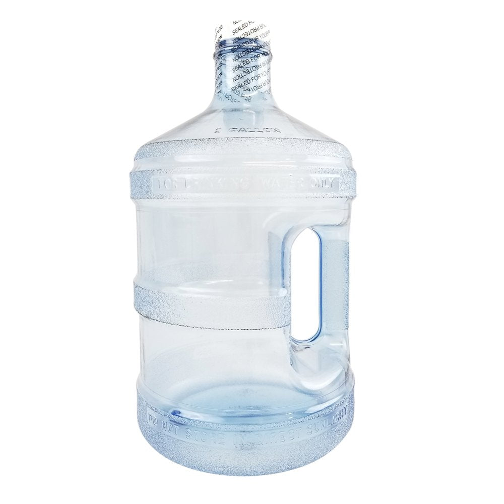 1 Gallon Plastic Water Bottle W/Handle