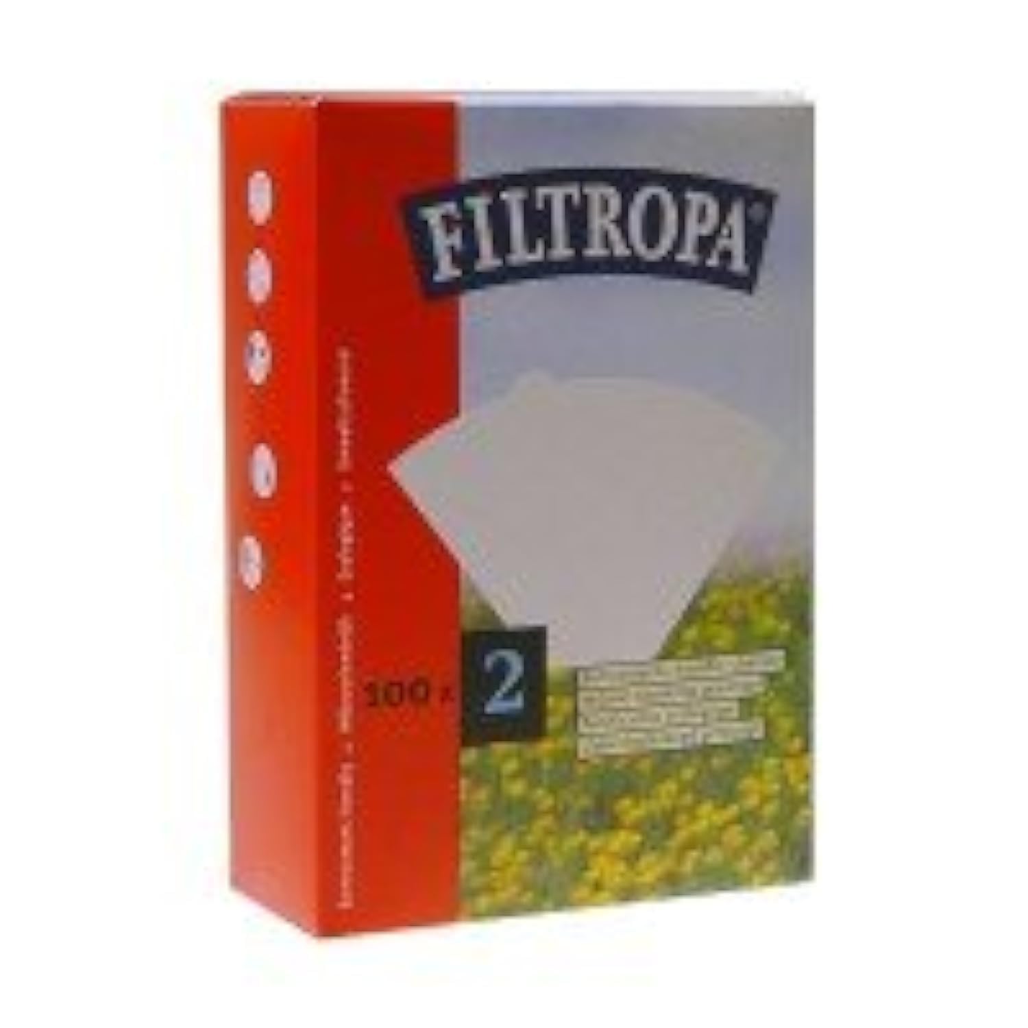 Filtropa White Coffee 2-100 Count, No. 2 Filter