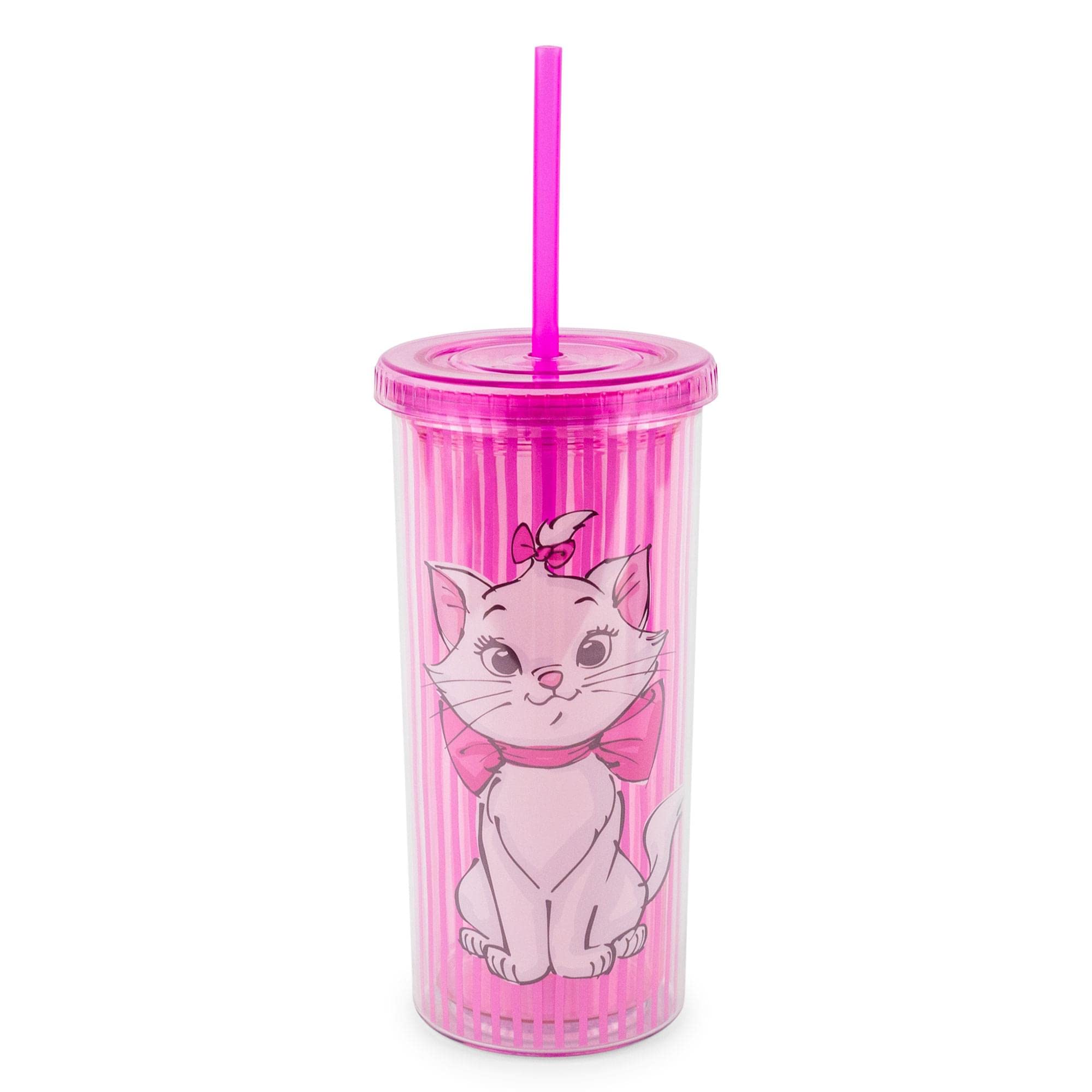 Disney The Aristocats Marie Carnival Cup With Lid And Straw  Holds 20 Ounces