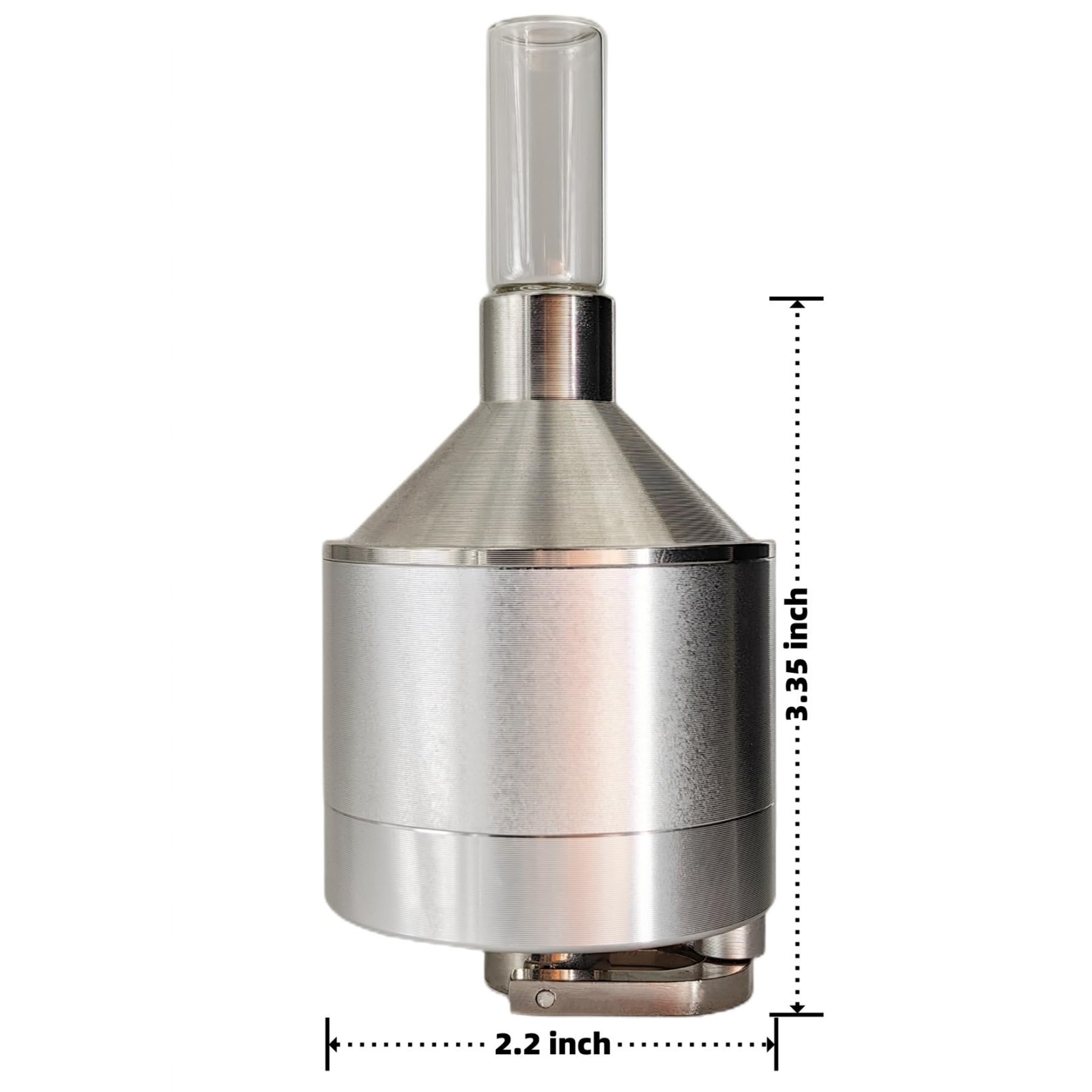 Kitchen Spice Grindersuperfine Grindingepper Grinder Set, Silver