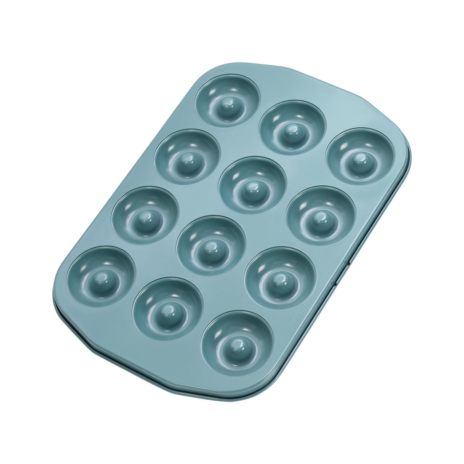 CHEFMADE Mini Donut Pan, Nonstick 12Cavity Carbon Steel for Baking