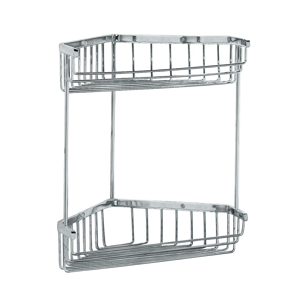 Gatco 1475 Tub And Shower Corner Caddy, Chrome