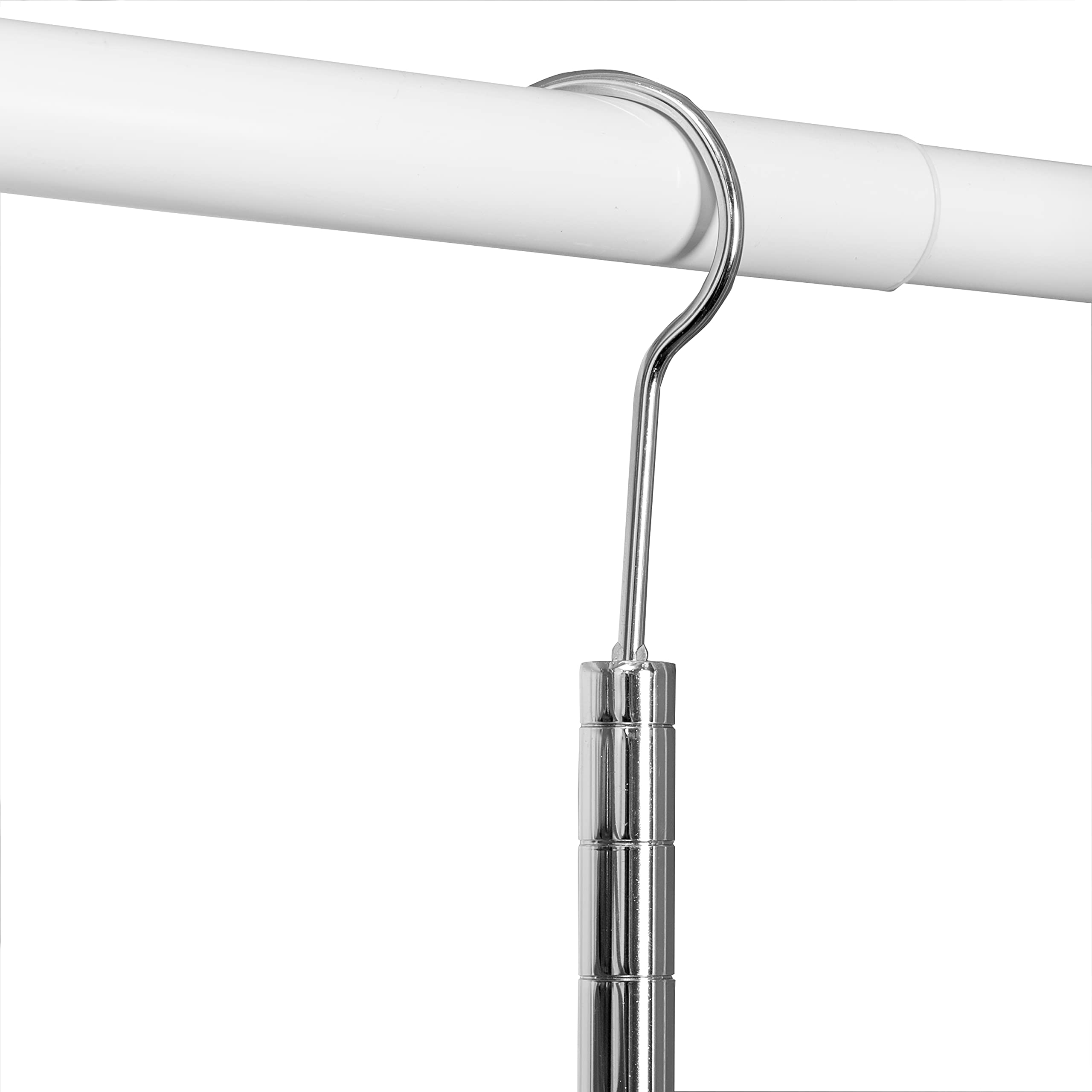 Honey Can Do Hanging Double Closet Rod Hng-09071 Chrome