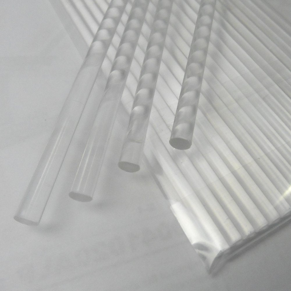 Weststone - Reusable 50pcs clear Acrylic sticks for cake pop, lollipop candy or cake topper