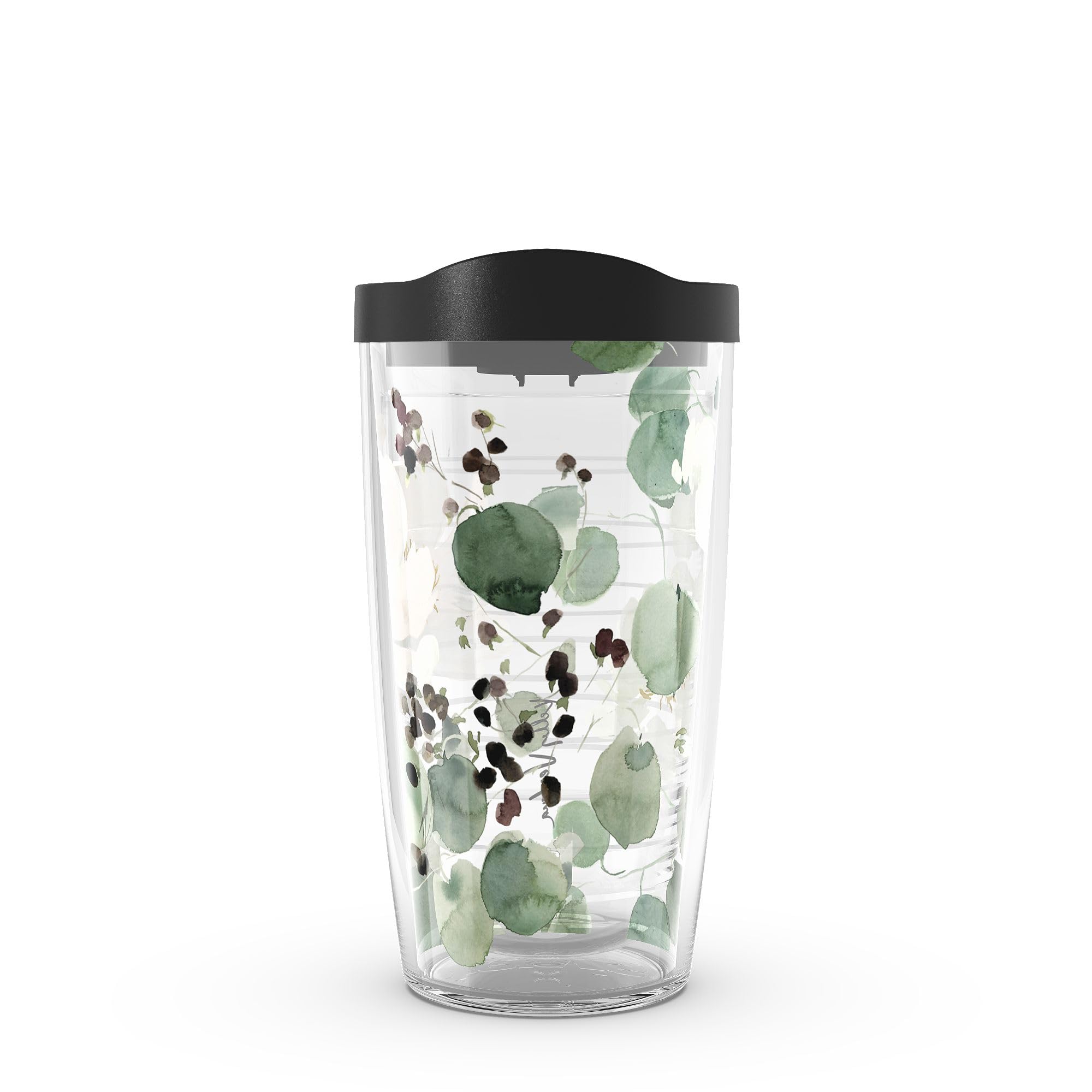 Tervis Kelly Ventura - Eucalyptus Made in USA Double Walled Insulated Tumbler Travel Cup Keeps Drinks Cold & Hot, 16oz, Classic