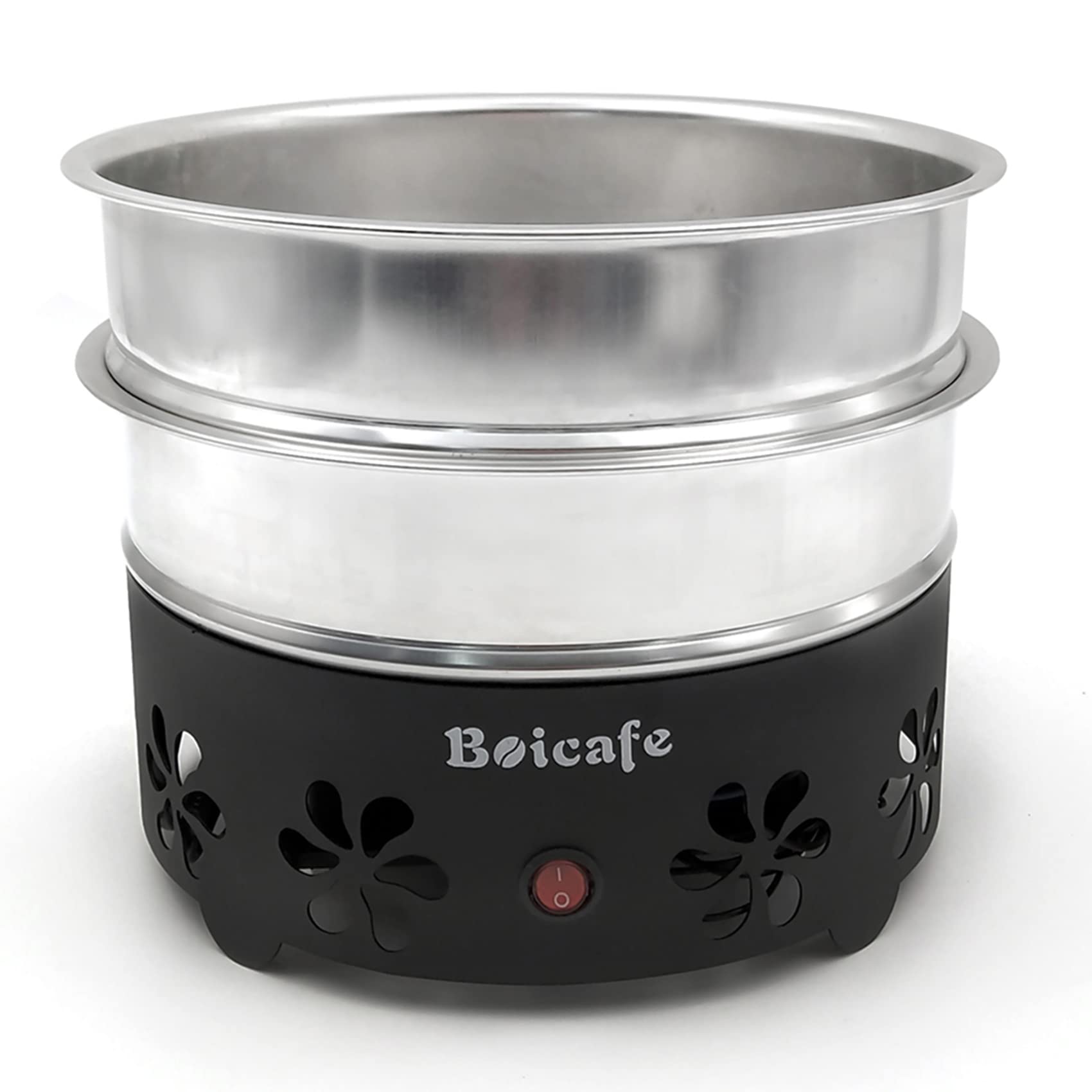 Boicafe Coffee Bean Cooler Electronic Bean Cooling Machine With 304 Stainless Steel Mesh Two Layers 1.3Lb Big Capacity Household