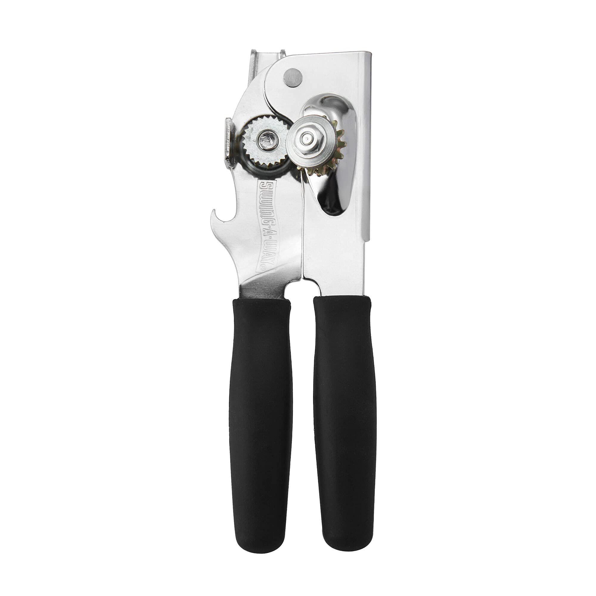 Swing-A-Way White Steel Manual Can Opener