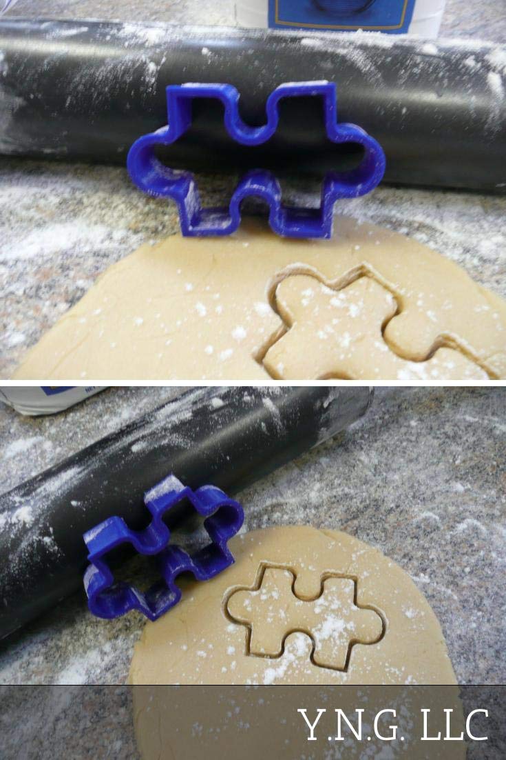 Puzzle Piece Outline Cookie Cutter Made In Usa Pr184