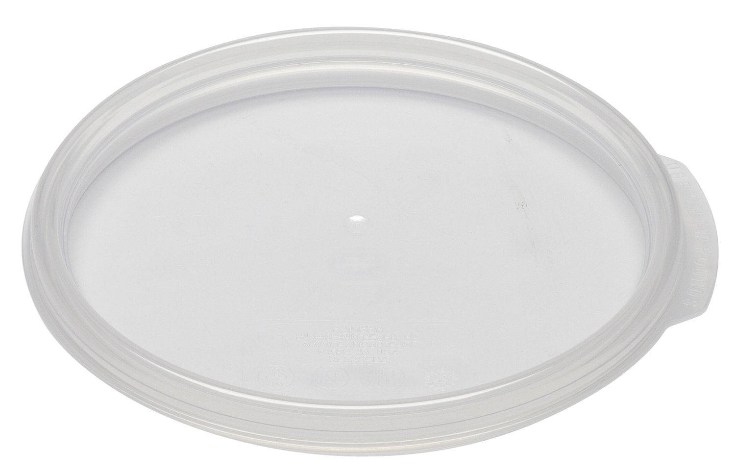 Cambro Rfsc1Pp190 Round Storage Container Lids, 1 Qt., 6 Pack