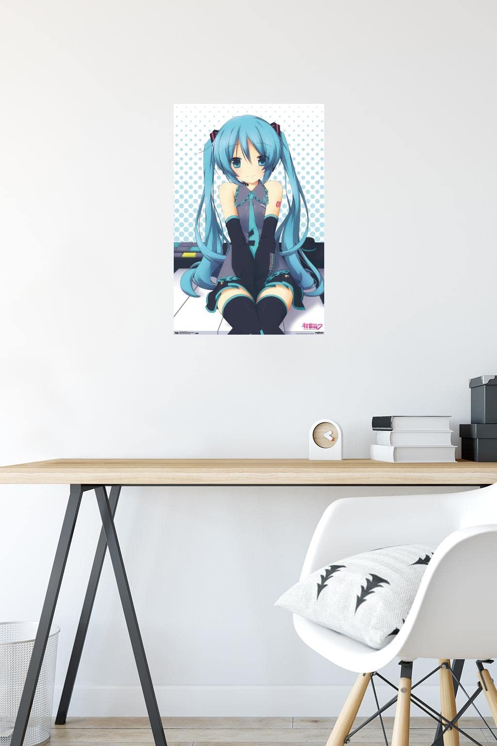 Trends International Hatsune Miku - Keys Wall Poster, 14.725'' X 22.375'', Premium Unframed Version