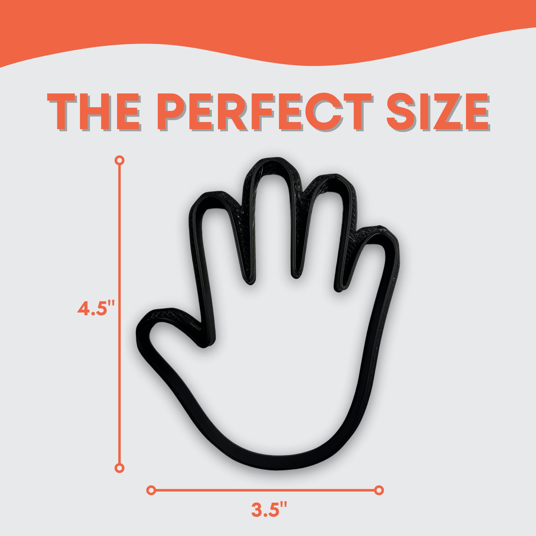 High Five Hand Cookie Cutter (4 Inches)