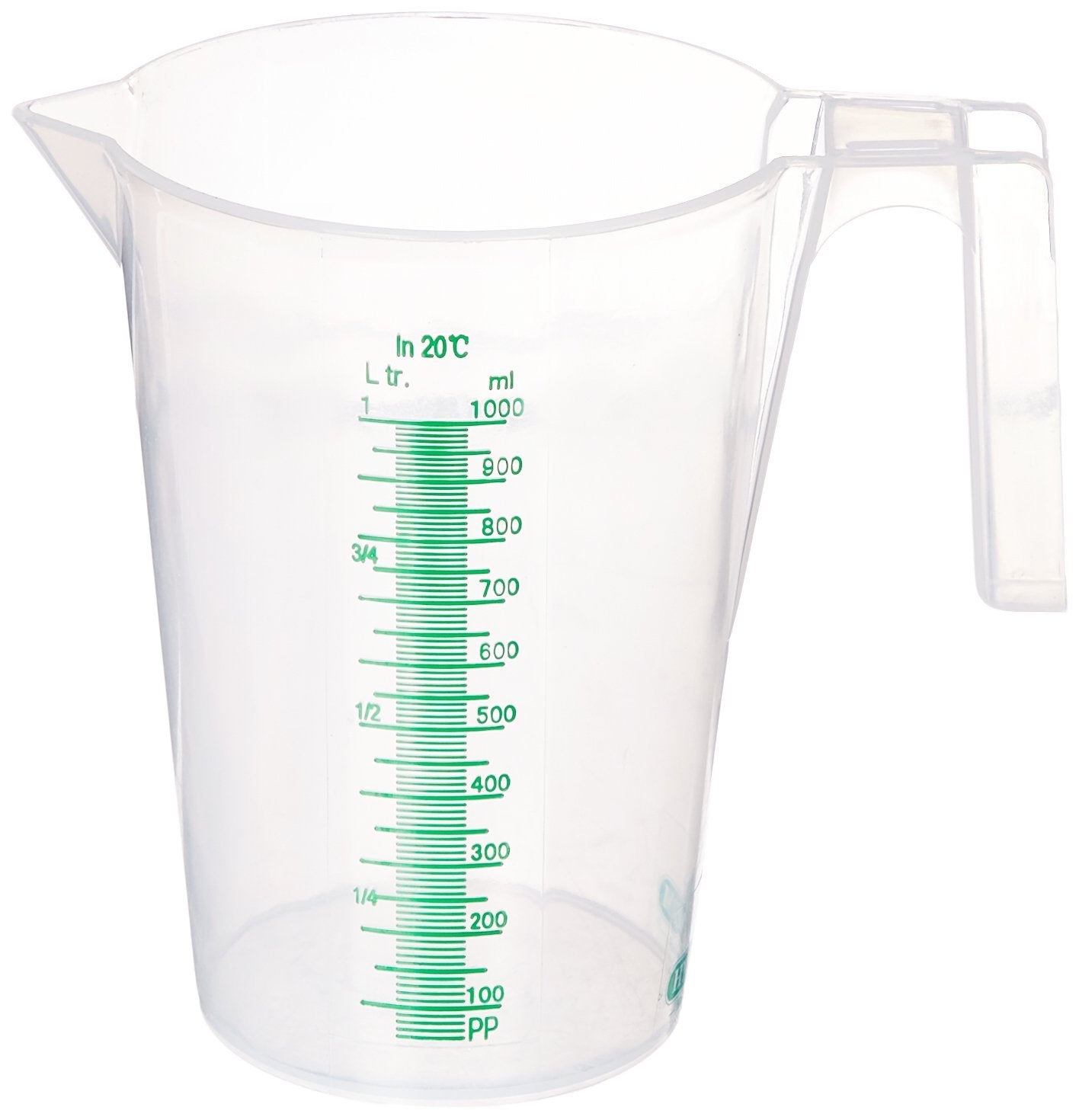 Hydrofarm Hgmc1000 Measuring Cup 1000Ml, 1000 Ml, Clear