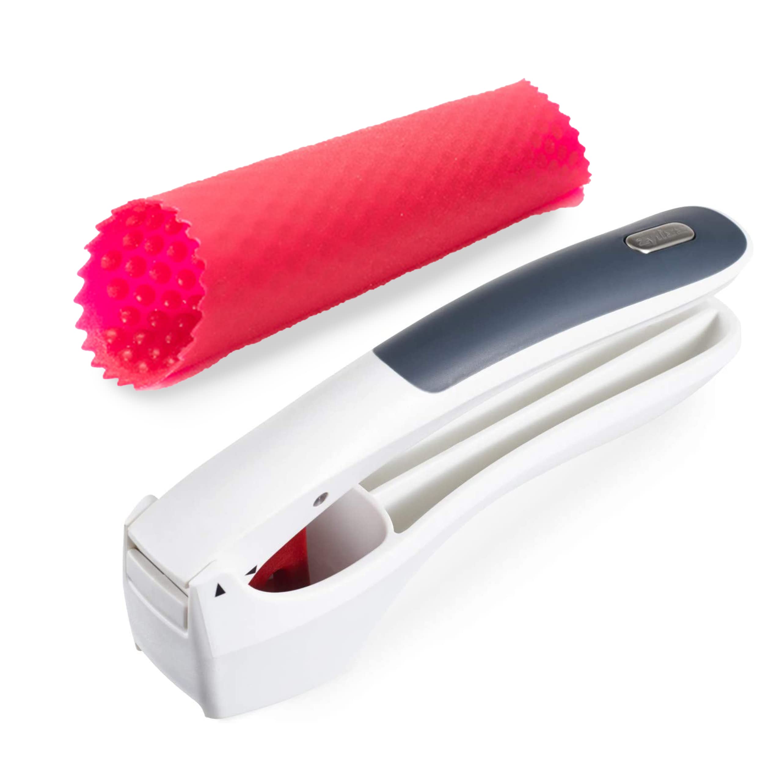 Zyliss Garlic Peeler & Easy Clean Garlic Press - Silicone Garlic Peeler Tube And Garlic Crusher For Your Kitchen Accessories - 2