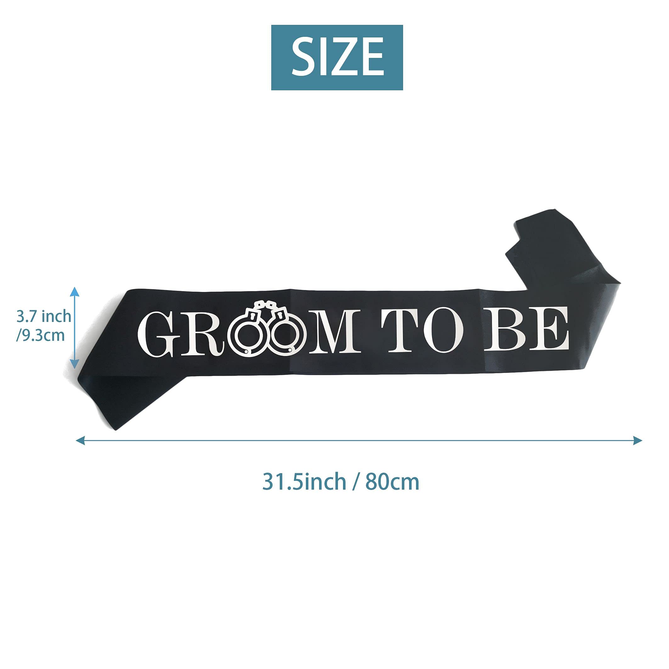 Groom To Be Sash, Stag Night Engagement Celebration Party Supplies Favors Decors, Funny Future Groom Bachelor Sash, Wedding Gift