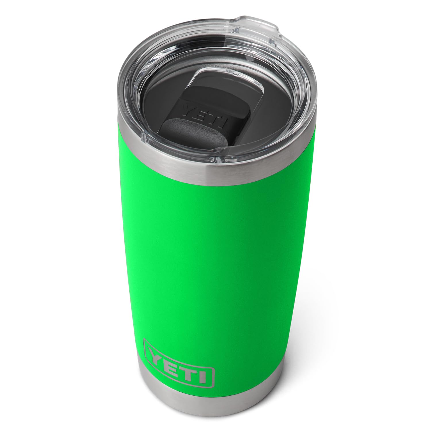 Yeti Rambler 20 Oz Tumbler, Stainless Steel, Vacuum Insulated With Magslider Lid, Verde