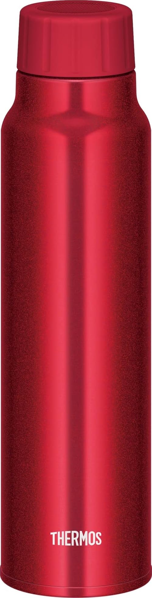 Thermos FJK750 R Cold Insulated Carbonated Drink Bottle, 25.5 fl oz (750 ml), Red