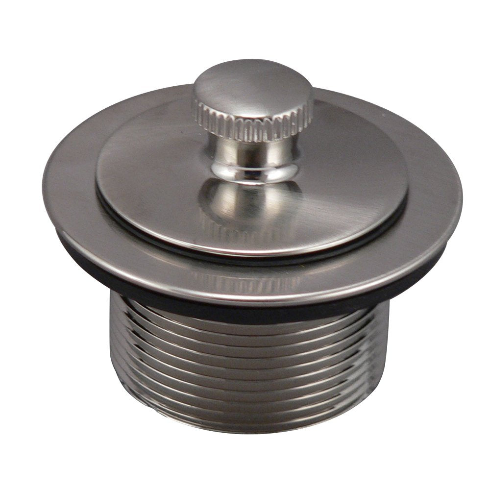 Plumb Pak Pp62-3Dsbn Lift & Turn Tub Drain Replacement Assembly With Strainer, 5'' X 4'', Nickel