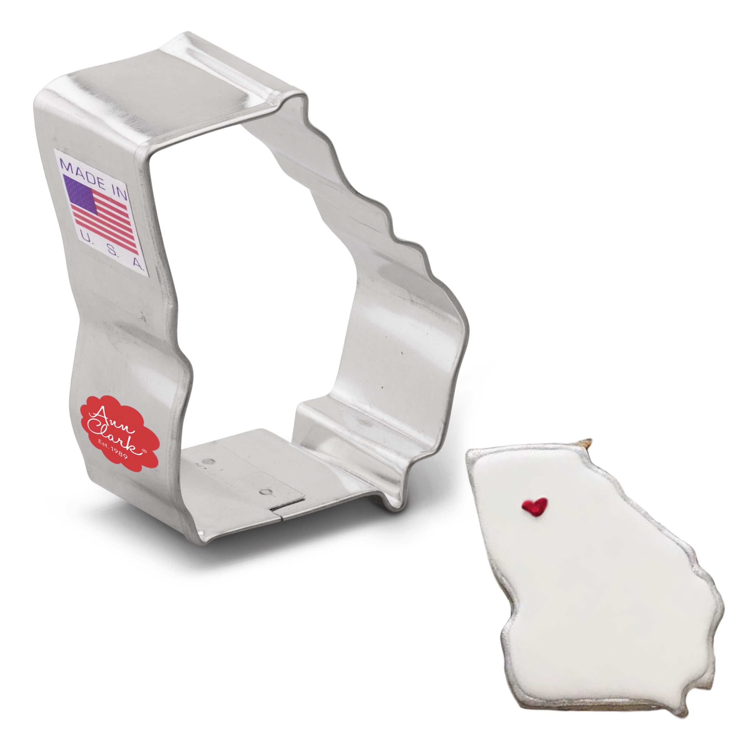 Georgia Cookie Cutter 3'' Made In Usa By Ann Clark