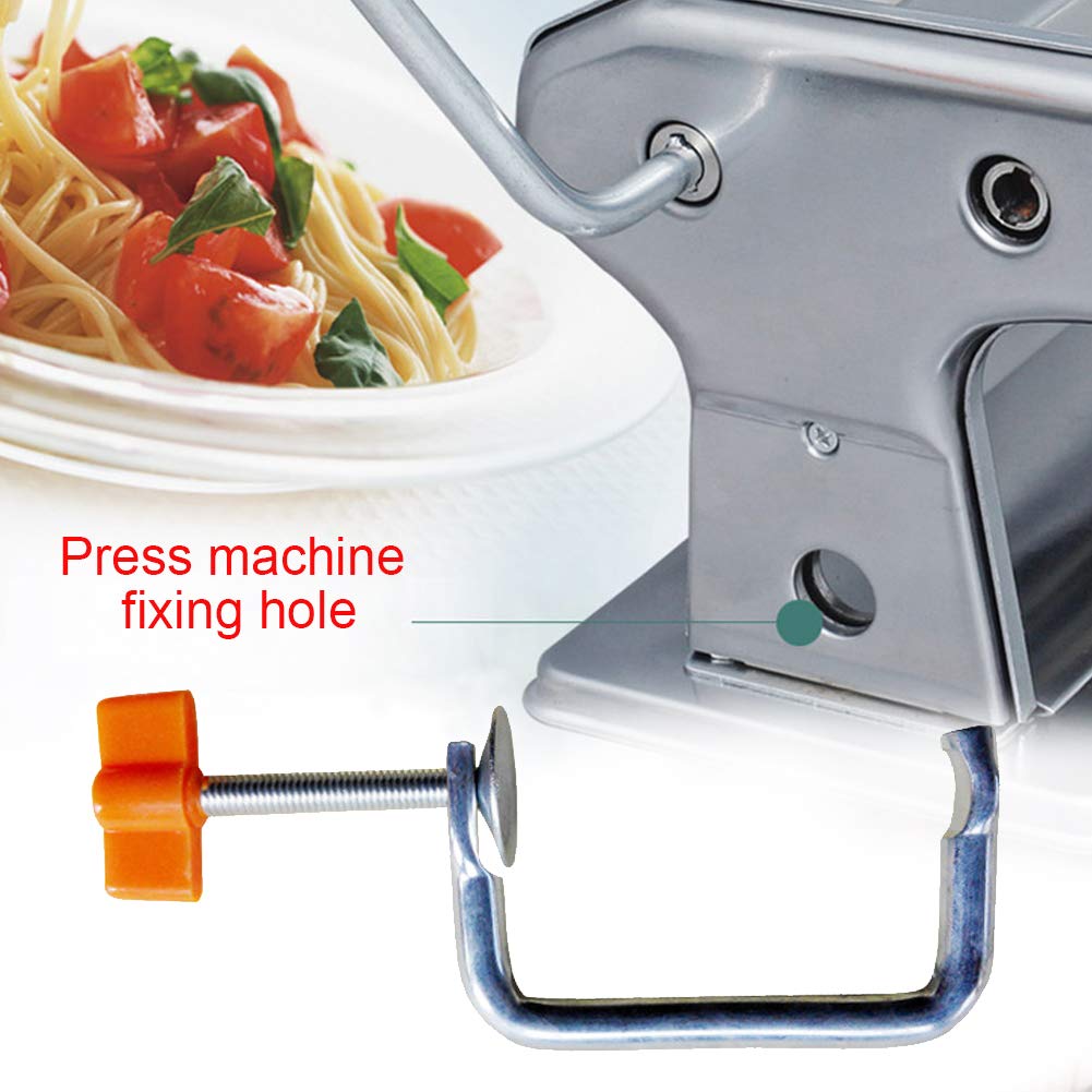 Pasta Machine Handle/Holding Clip, Durable Pasta Machine Holder Replacement For Fixing Kitchen Manual Handheld Tool Part, Metal