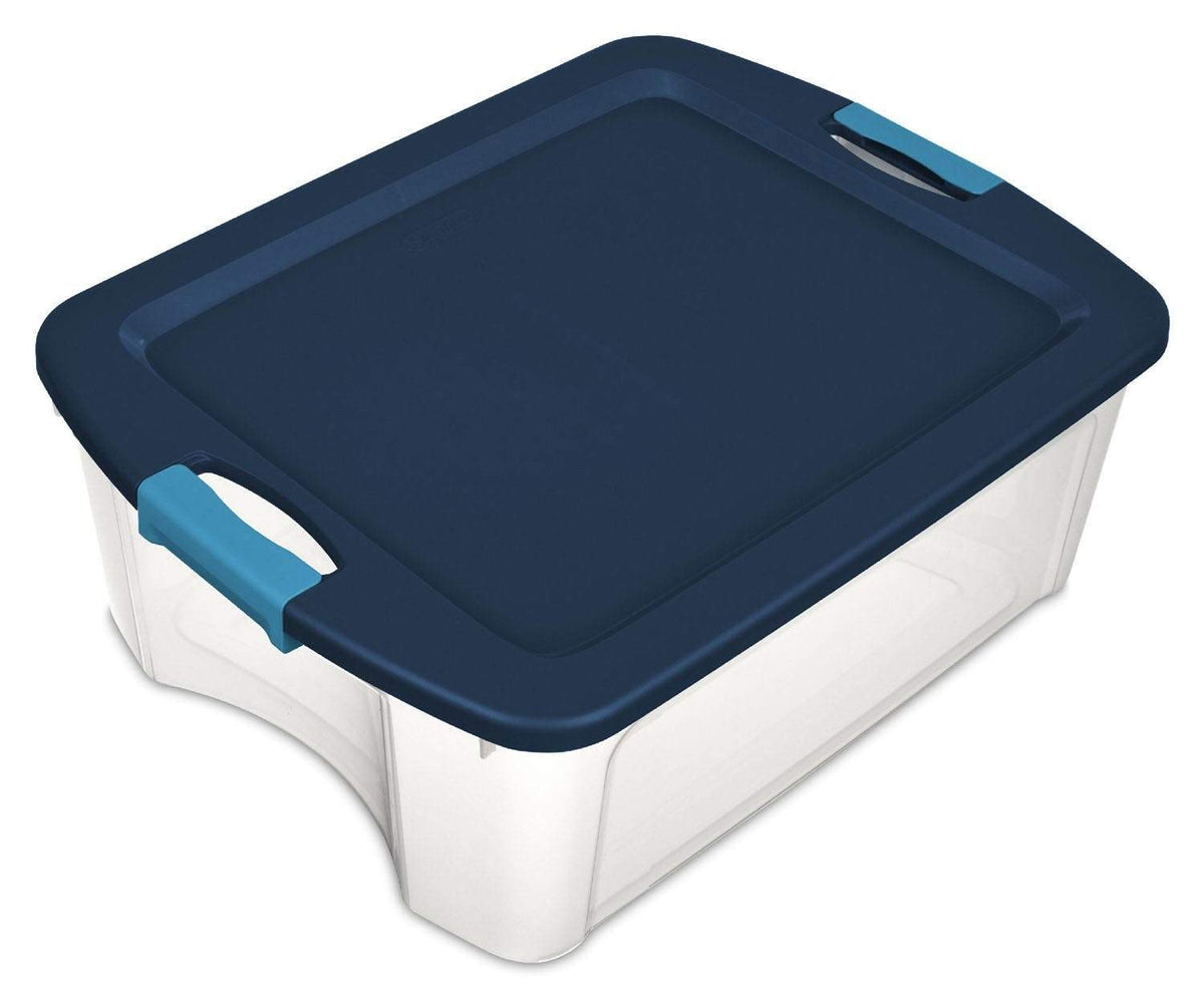 Sterilite 14449606 Carry Tote, 1-Pack, Blue
