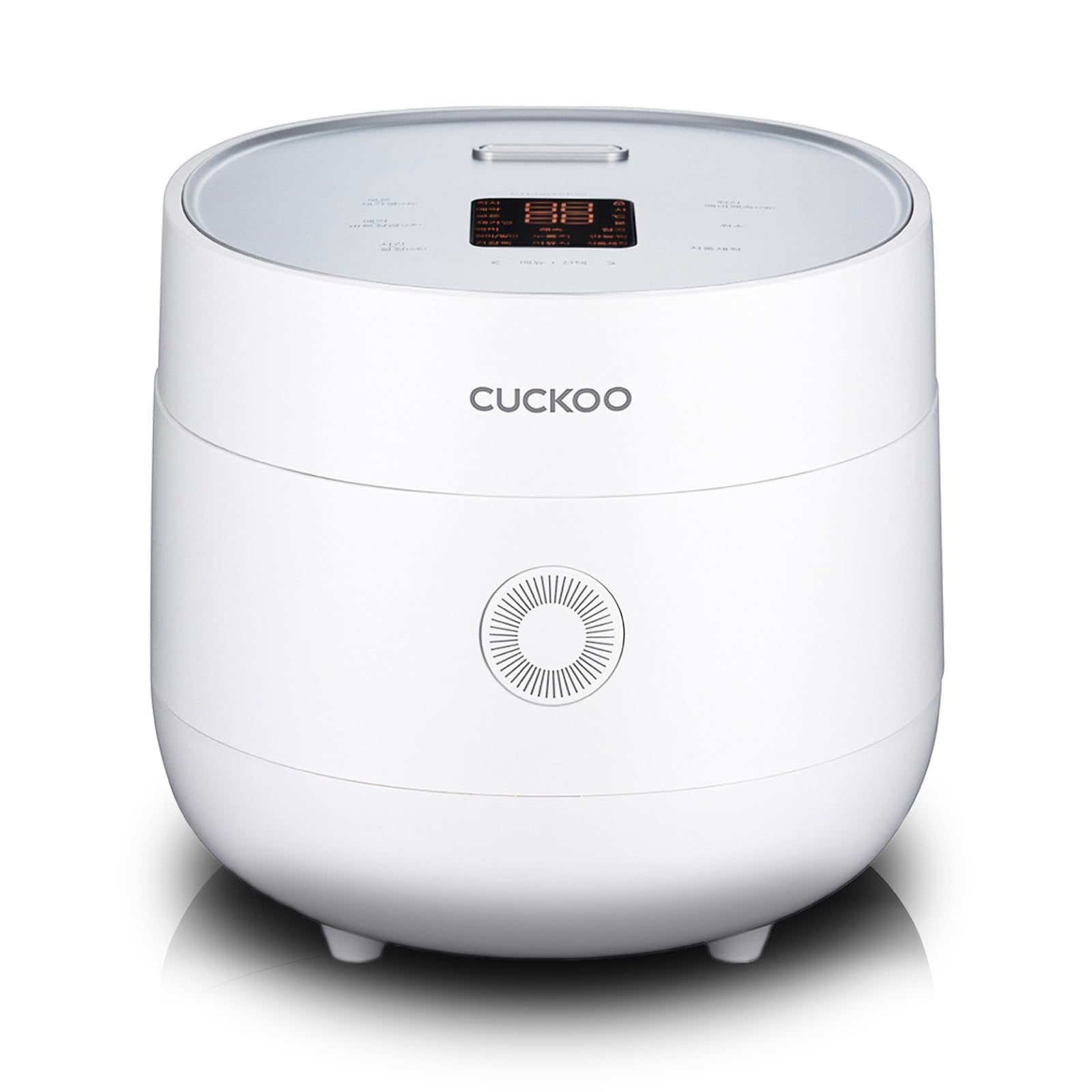 Cuckoo Cr-0375Fw 3 Cup (Uncooked) / 6 Cup (Cooked) Micom Rice Cooker & Warmer With Nonstick Inner Pot, 10 Menu Modes, Lcd Displa