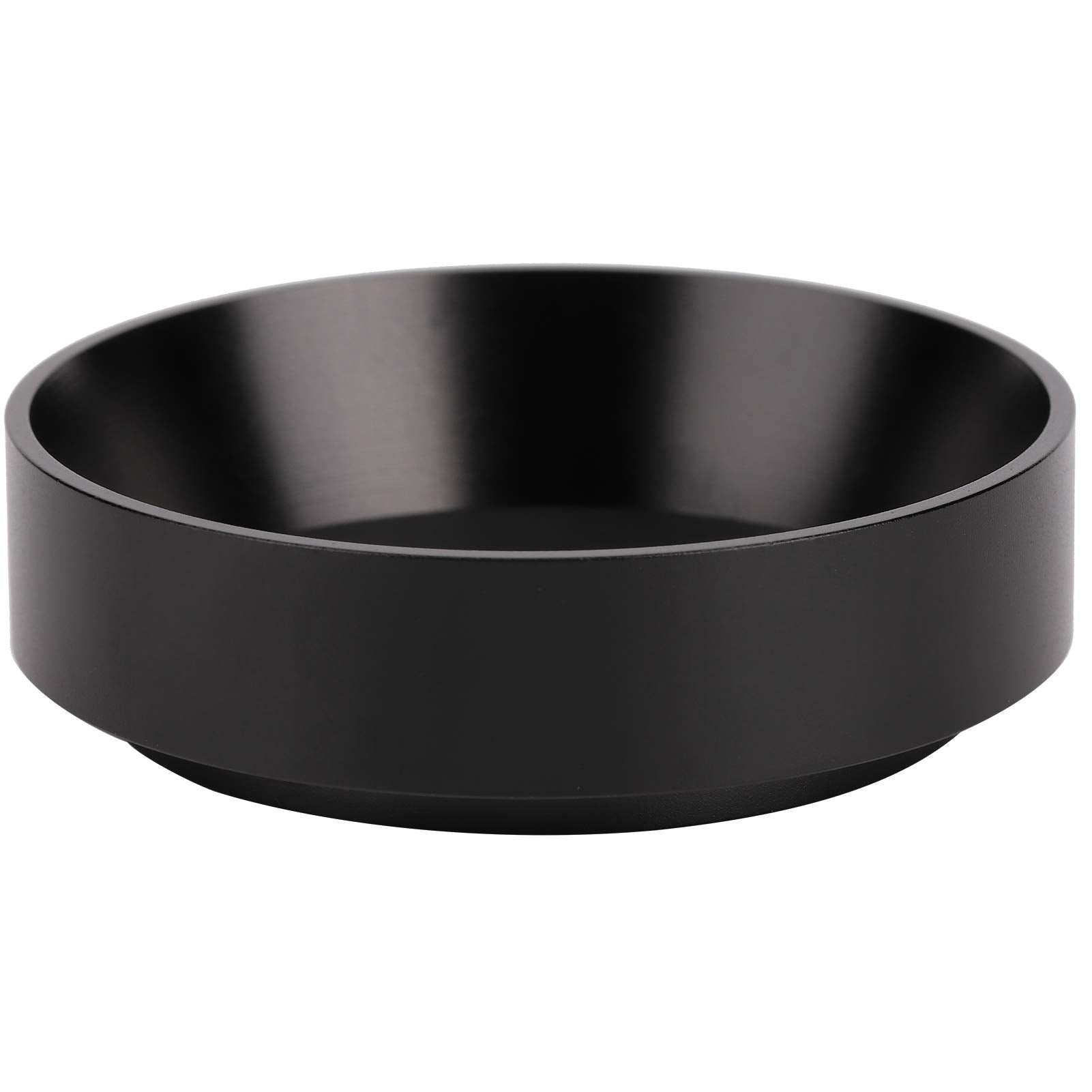 Dosing Rings Aluminum Coffee Powder Dosing Rings Funnel With Magnetic Replacement Coffee Maker Accessory Black(58Mm)
