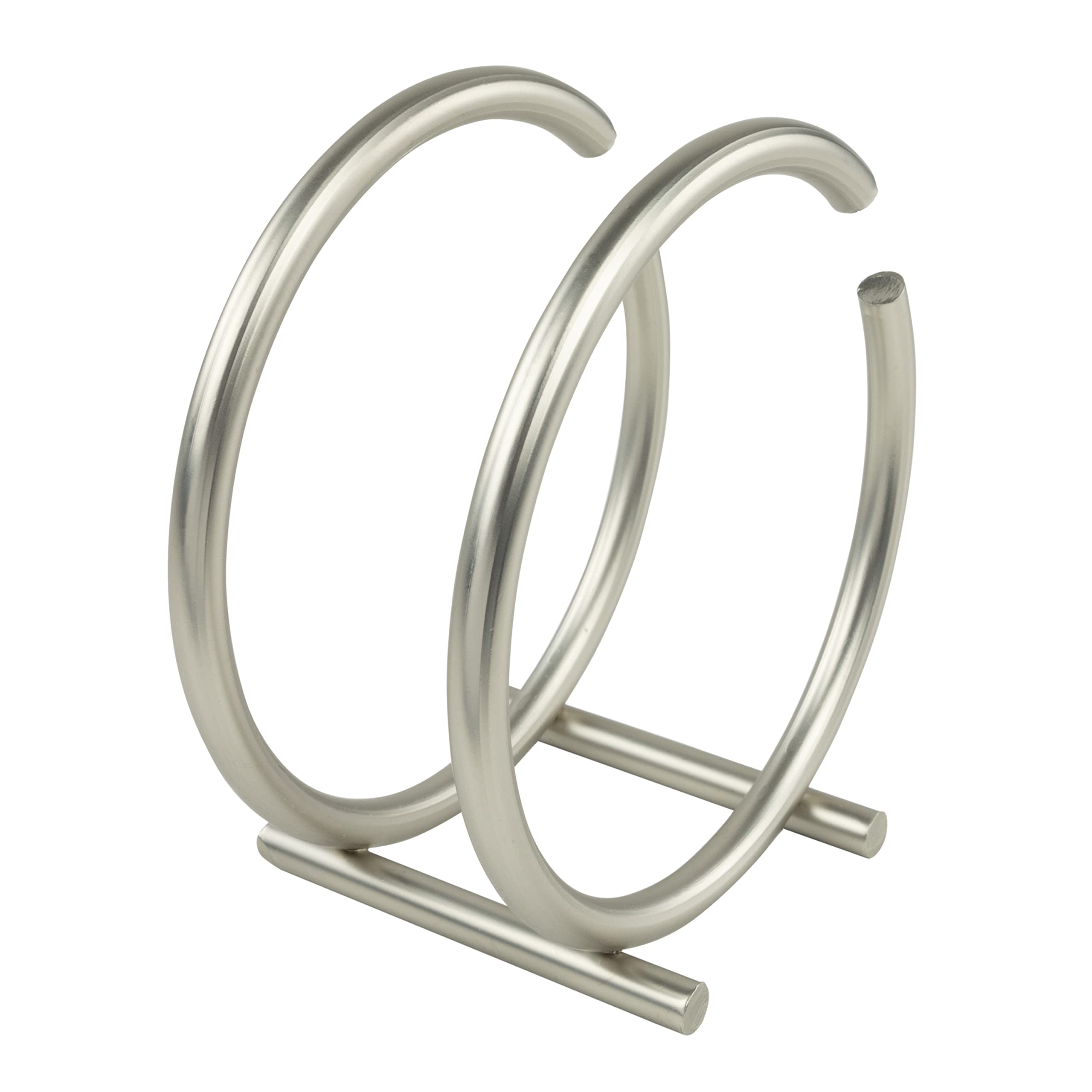 Spectrum Diversified Euro Round Vertical, Contemporary Upright Holder Modern Kitchen D  Cor & Dining Table Accessory, Countertop