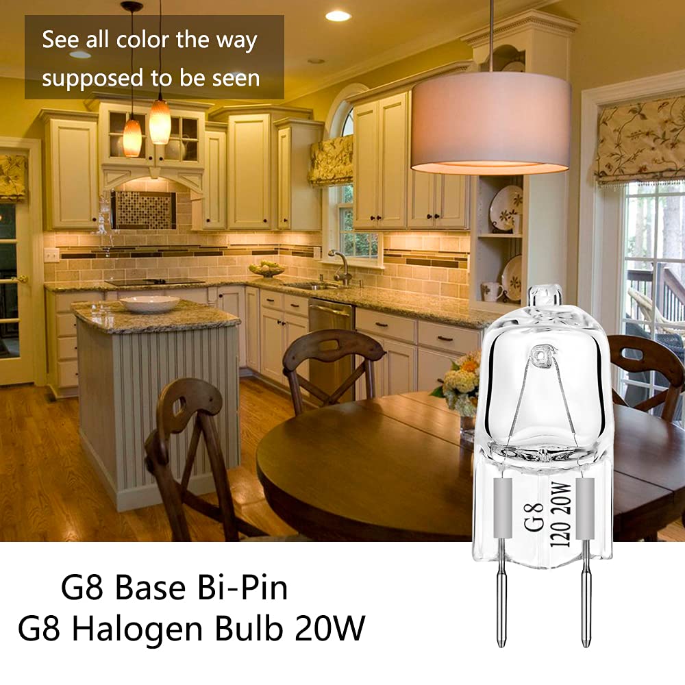 Ge Microwave Replacements, 20W Halogen Lamp Bulb Replaces Wb25X10019,Pack Of 3