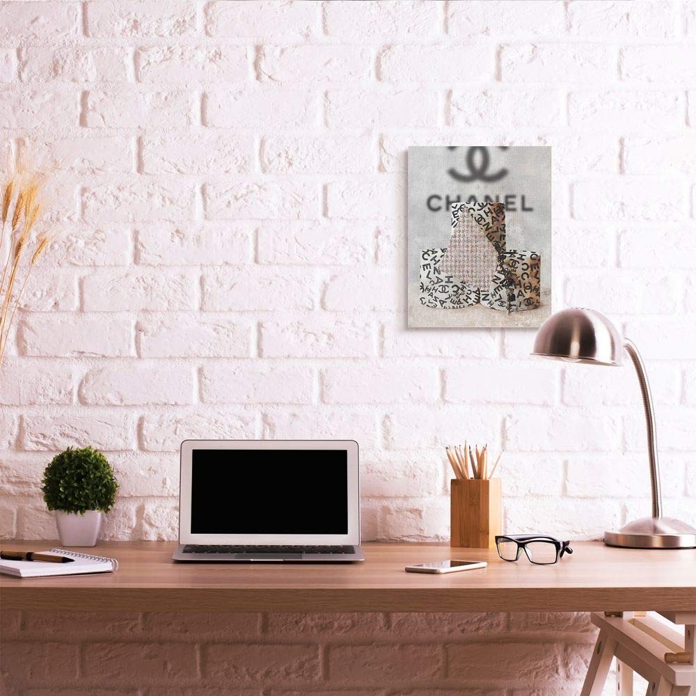 Stupell Industries Fashion Forward Toilet Paper Designer Detail Wall Art, 16 X 20, Off-White