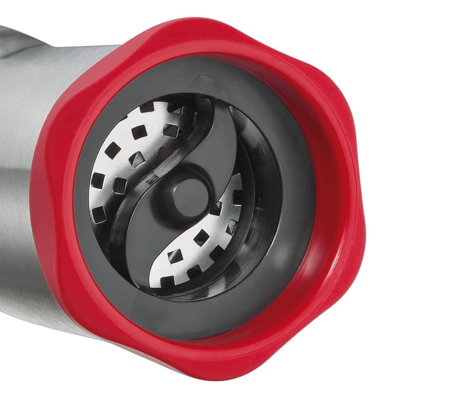 Cilio Premium Piccante Chili Chilli Mill Grinder Red, One Size, Silver