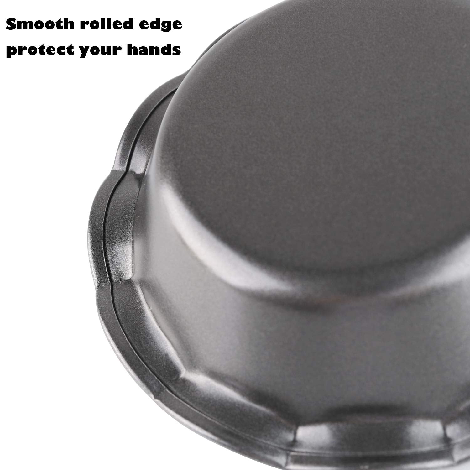 Chwaika Mini Pie Pans Set Of 8 Small Pie Tins Nonstick Round Pie Plate For Baking