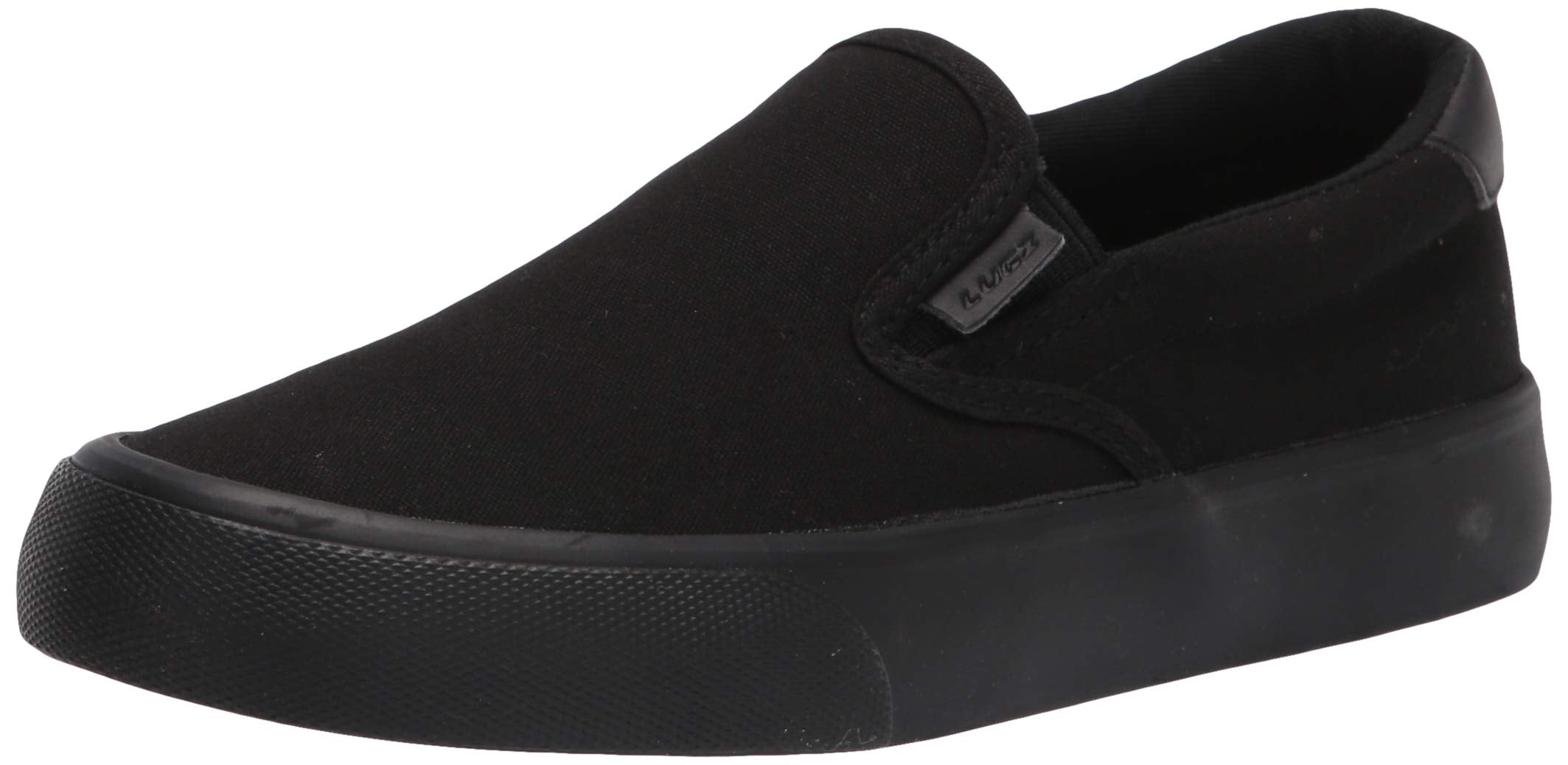 Lugz Womens Clipper Classic Slip-On Fashion Sneaker, Black, 10