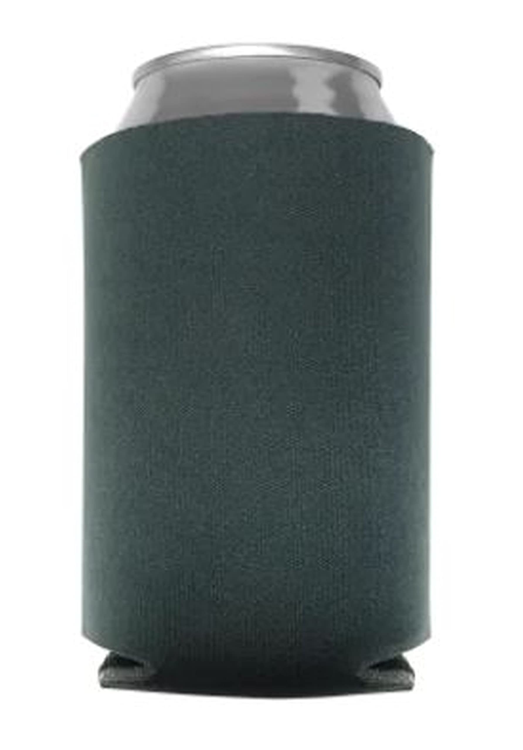 Can Cooler Sleeves Blank Poly Foam - Collapsible Diy Customizable For Parties Weddings Bulk (25, Charcoal)