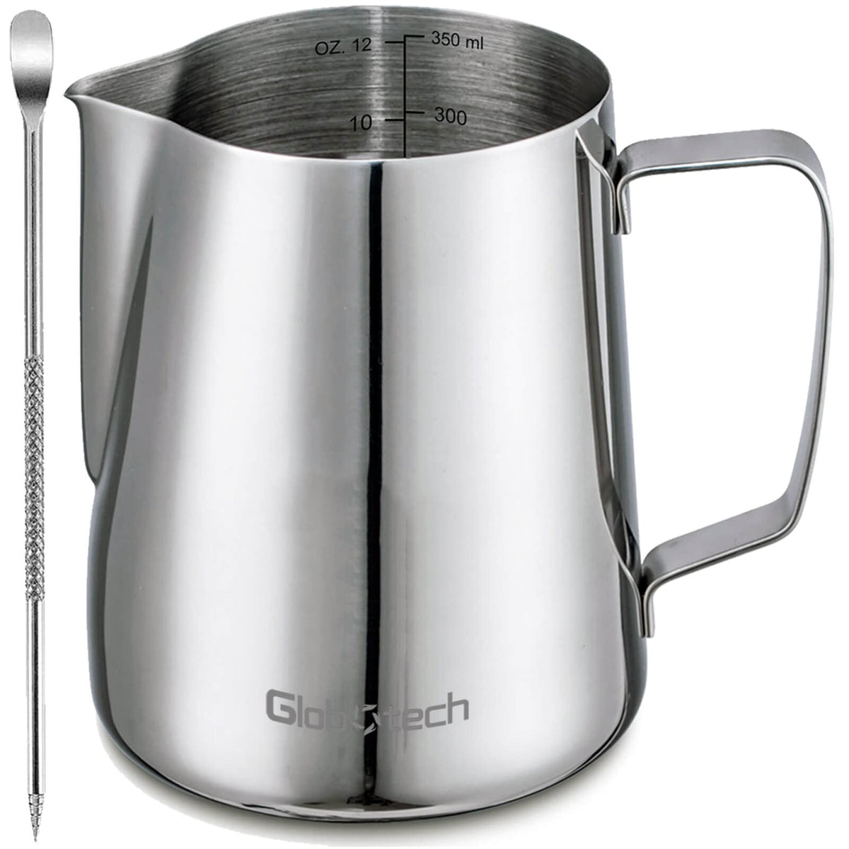 Milk Frothing Pitcher Latte Cup - Stainless Steel Pitcher Latte Art Espresso Machine Accessories Steaming Pitcher Cappuccino Cof