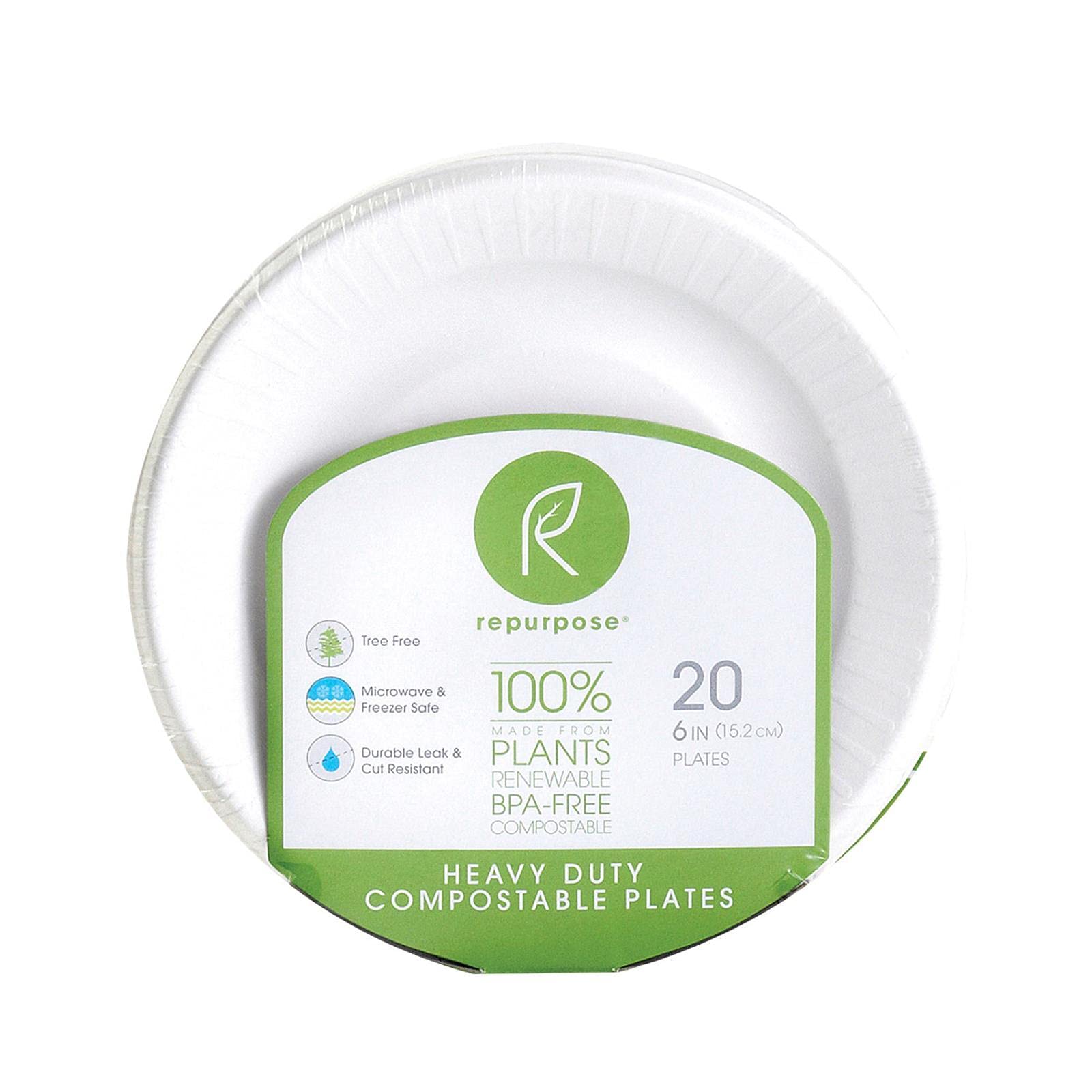 Repurpose Plates 6 Bagasse 20 Ct