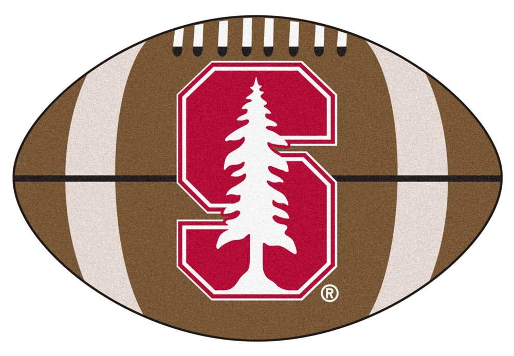 Stanford University Football Mat/20.5x32.5