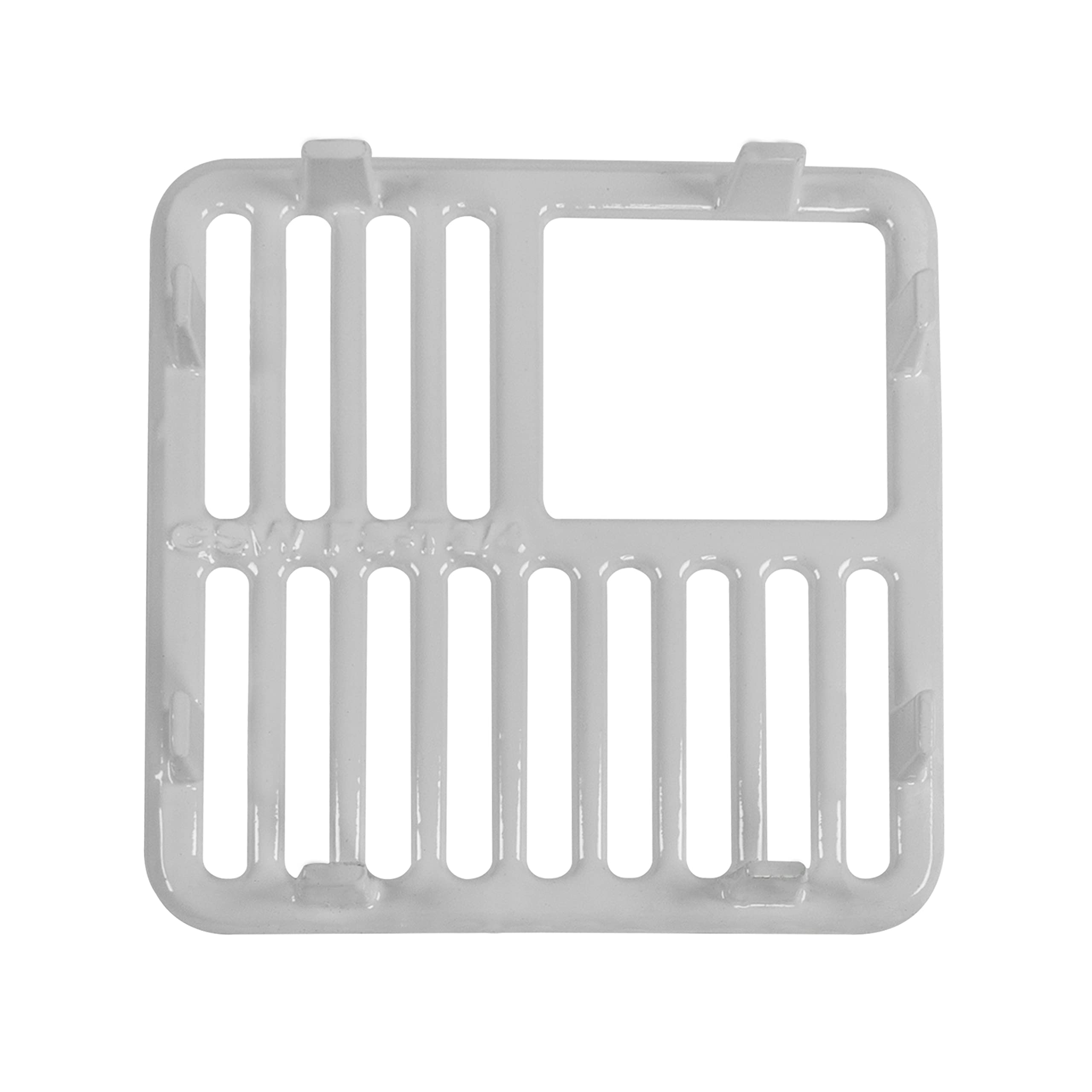 Gsw Cast Iron Porcelain Floor Sink Top Grate With Ceramic Surface Fs-T3/4, 9-?    X 9-?    X 1-    - Perfect For Restaurant, Bar