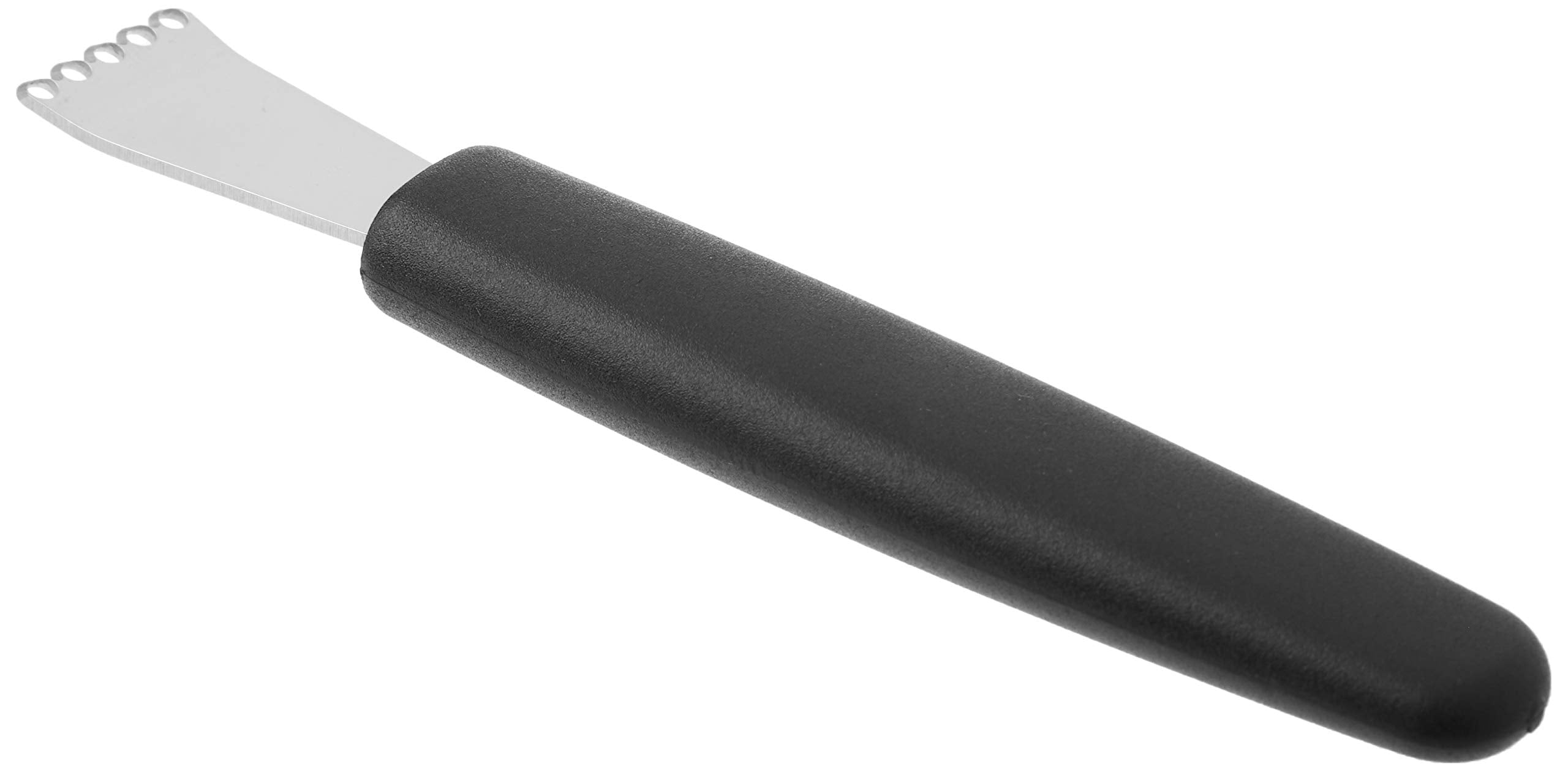 Mercer Culinary Citrus Zester - Retail Packaging,Black