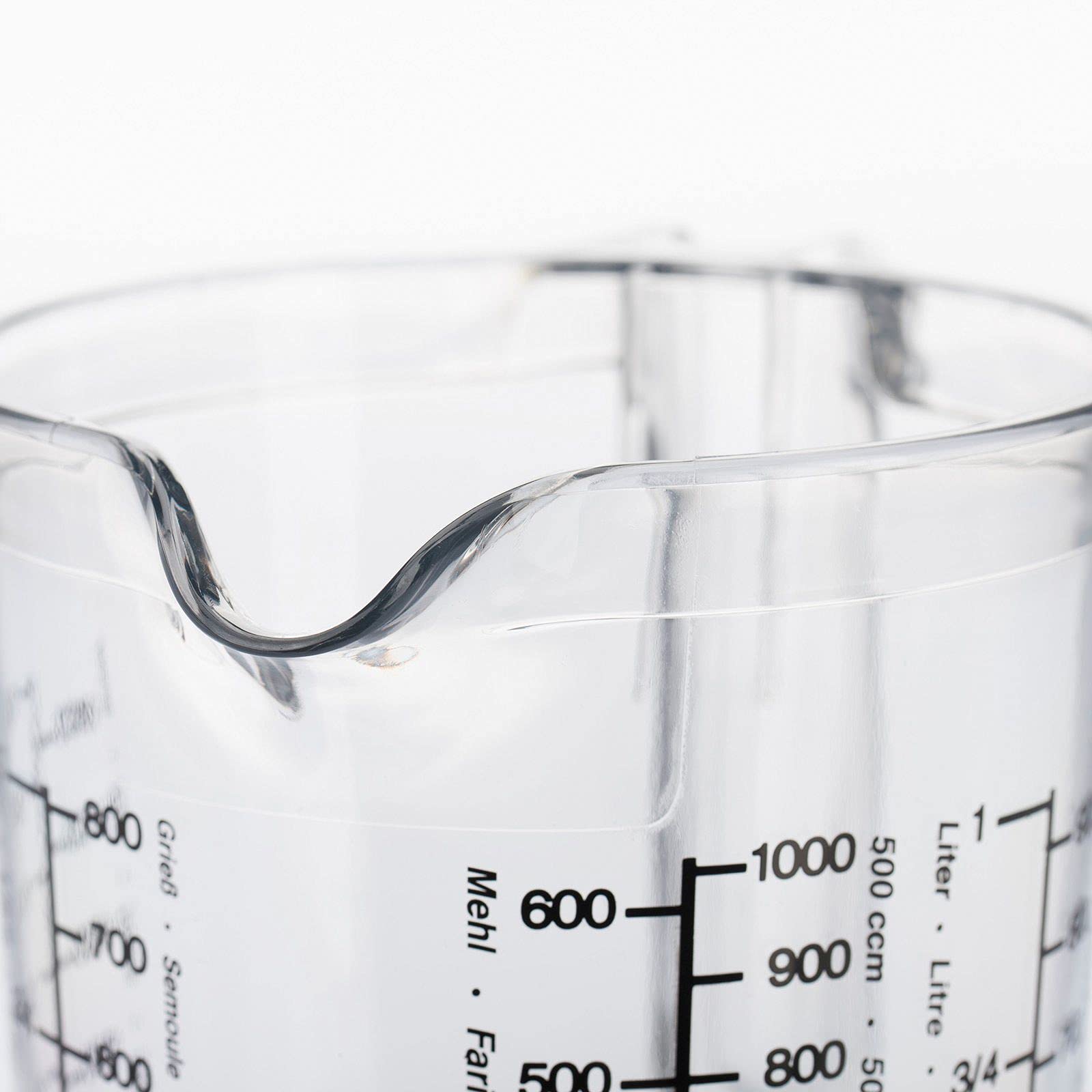 Westmark Germany 'Gerda' Measuring Cup Clear Multi Measurement Tool for Baking  Cooking  Sugar  Flour (Clear)