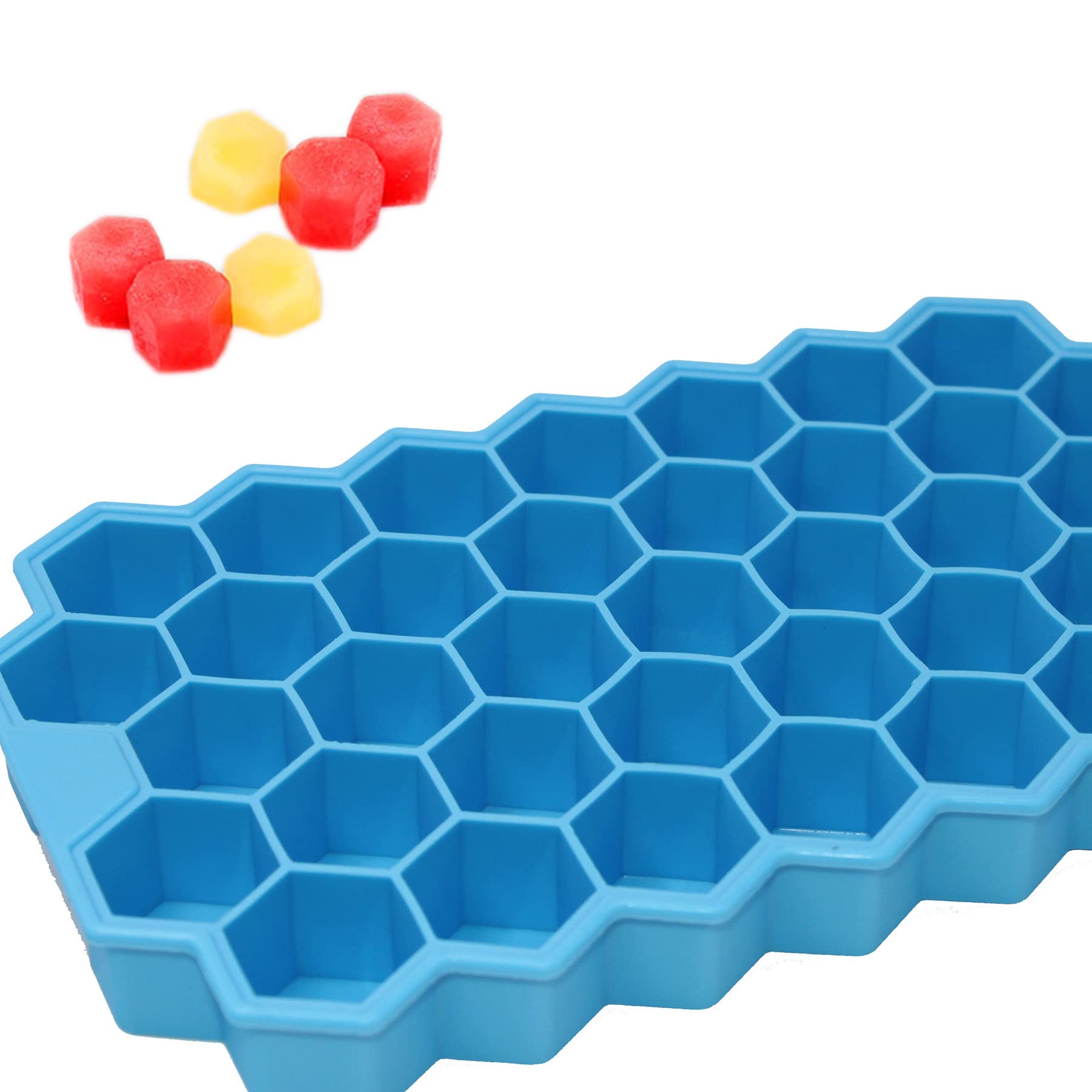 X-Haibei Silicone Honeycomb Soap Mold - 1 Inch, Flexible, Random Color, Model FBA_SM0545