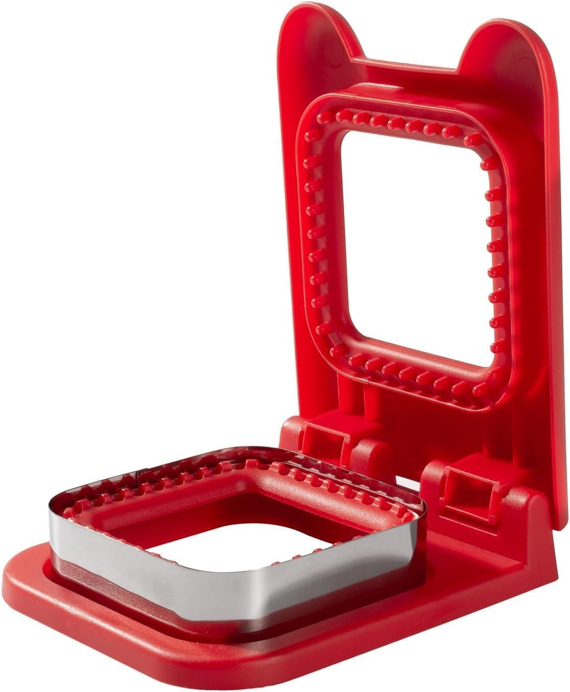 IQS ENTERPRISE Uncrustables Sandwich Maker Cutters for Kids Sandwich Pocket Bread Mold Lunch Bread Cutter and Sealer Stainless S