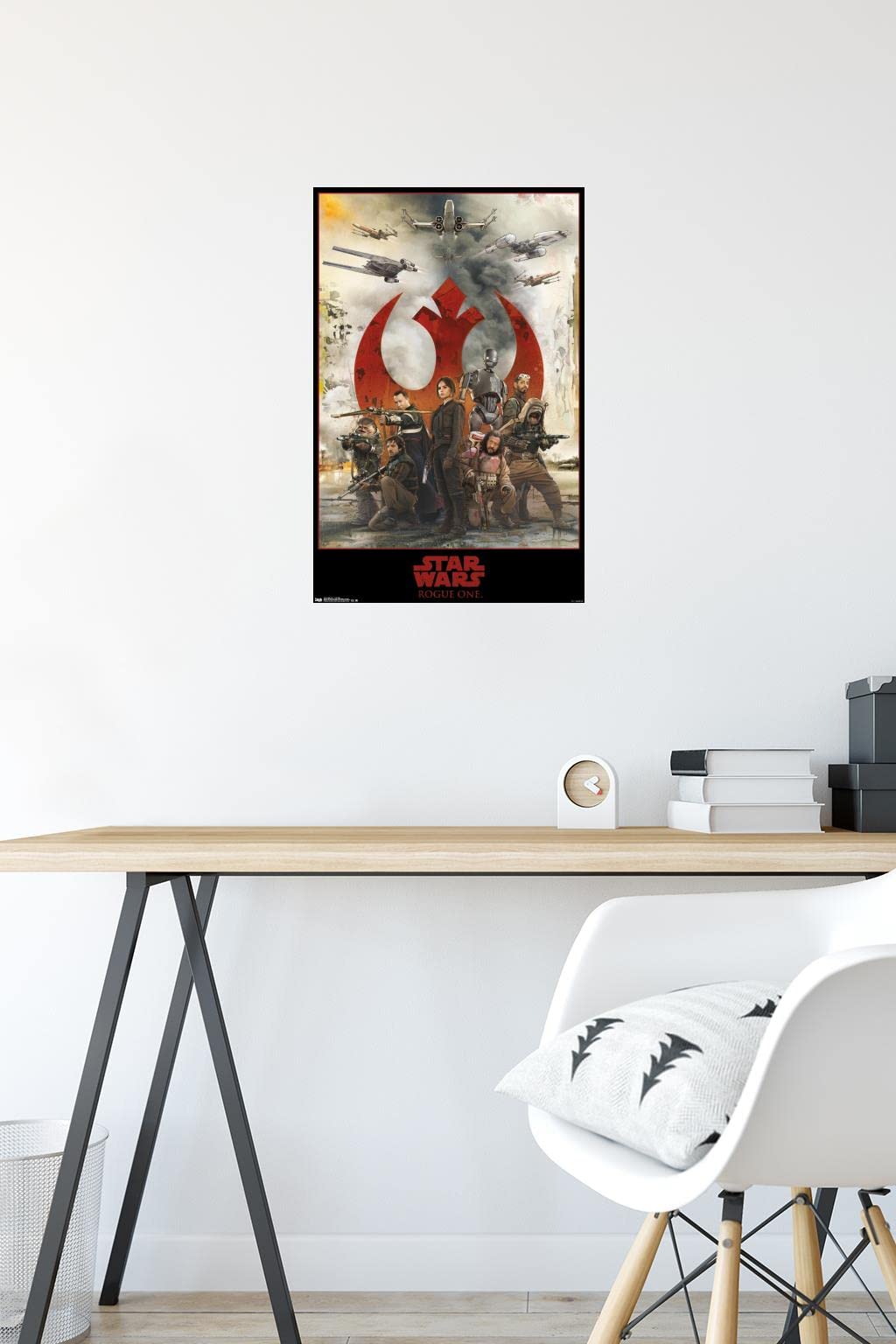 Trends International Star Wars: Rogue One - Assemble Wall Poster, 14.725'' X 22.375'', Premium Unframed Version
