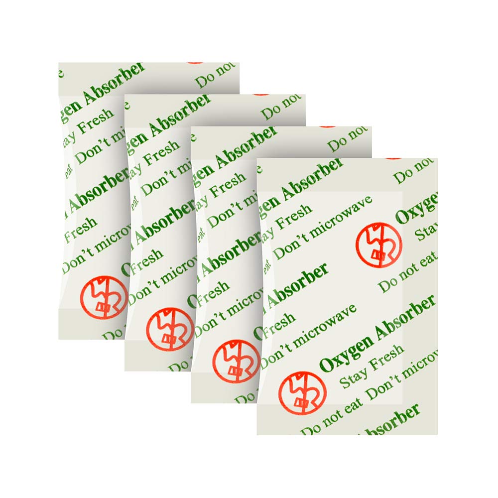 O2frepak 20CC(200-Pack) Food Grade Oxygen Absorbers Packets for Home Made Jerky and Long Term Food Storage