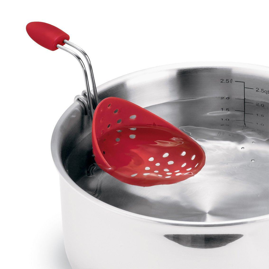 Browne & Co Cuisipro Egg Silicone Poacher Set Of 2, Red