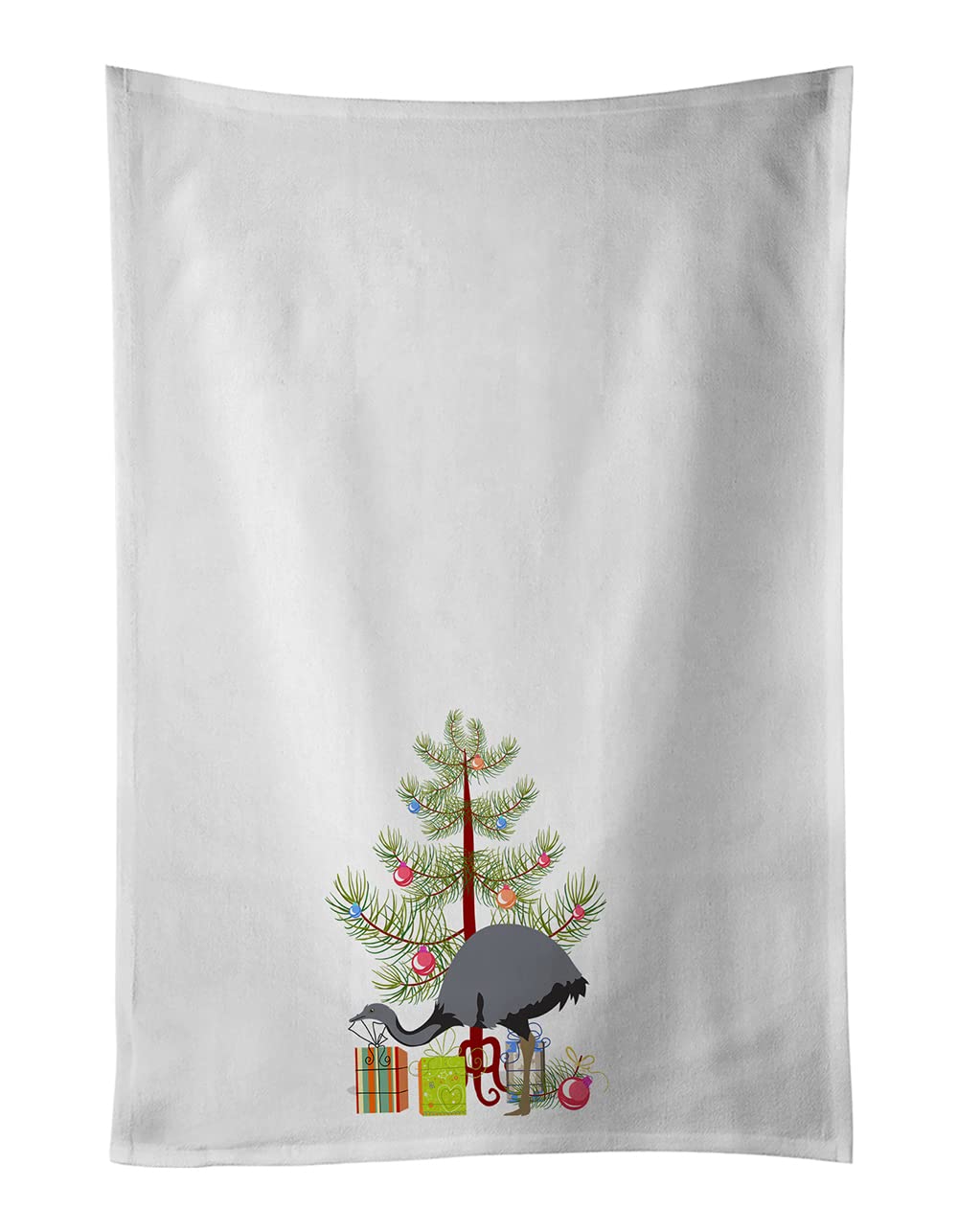 Rhea  Christmas White Kitchen Towel Set of 2